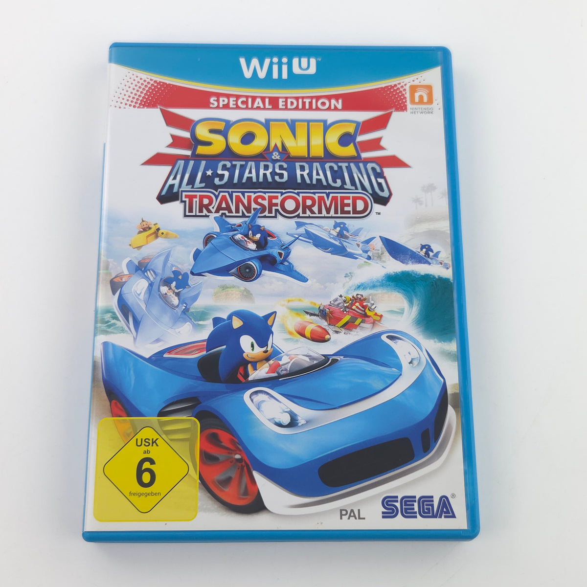 Nintendo Wii U Spiel: Sonic All Stars Racing Transformed - OVP (PAL DE)