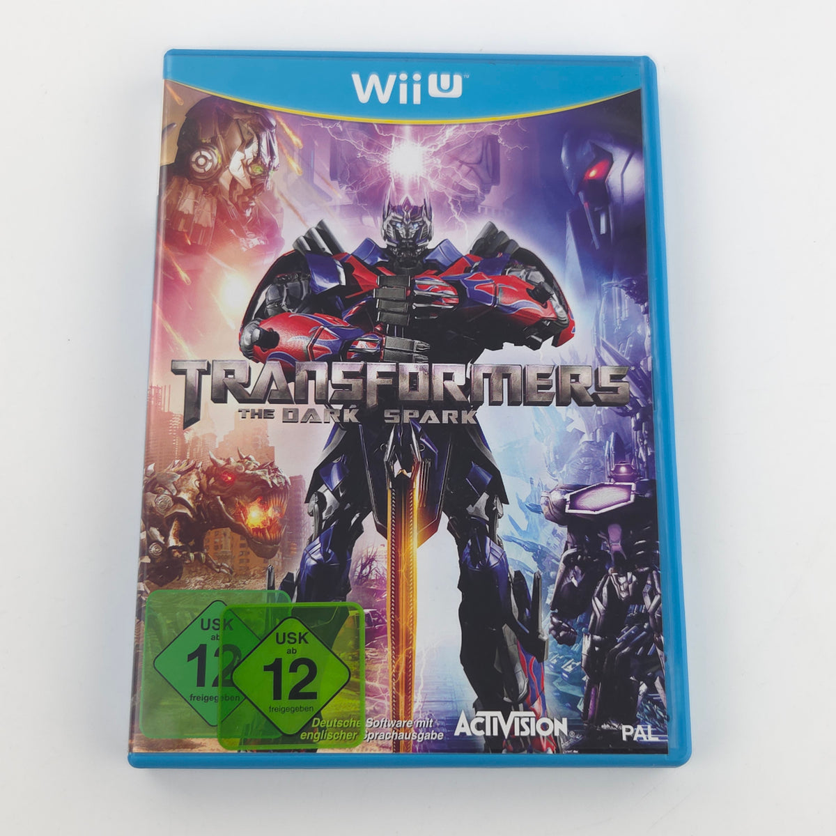 Nintendo Wii U Spiel: Transformers The Dark Spark - CD Anleitung OVP (PAL DE)