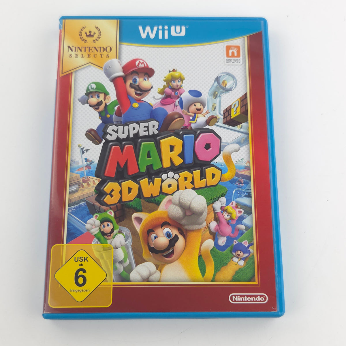 Nintendo Wii U Spiel: Super Mario 3D World - CD Anleitung OVP (PAL DE)