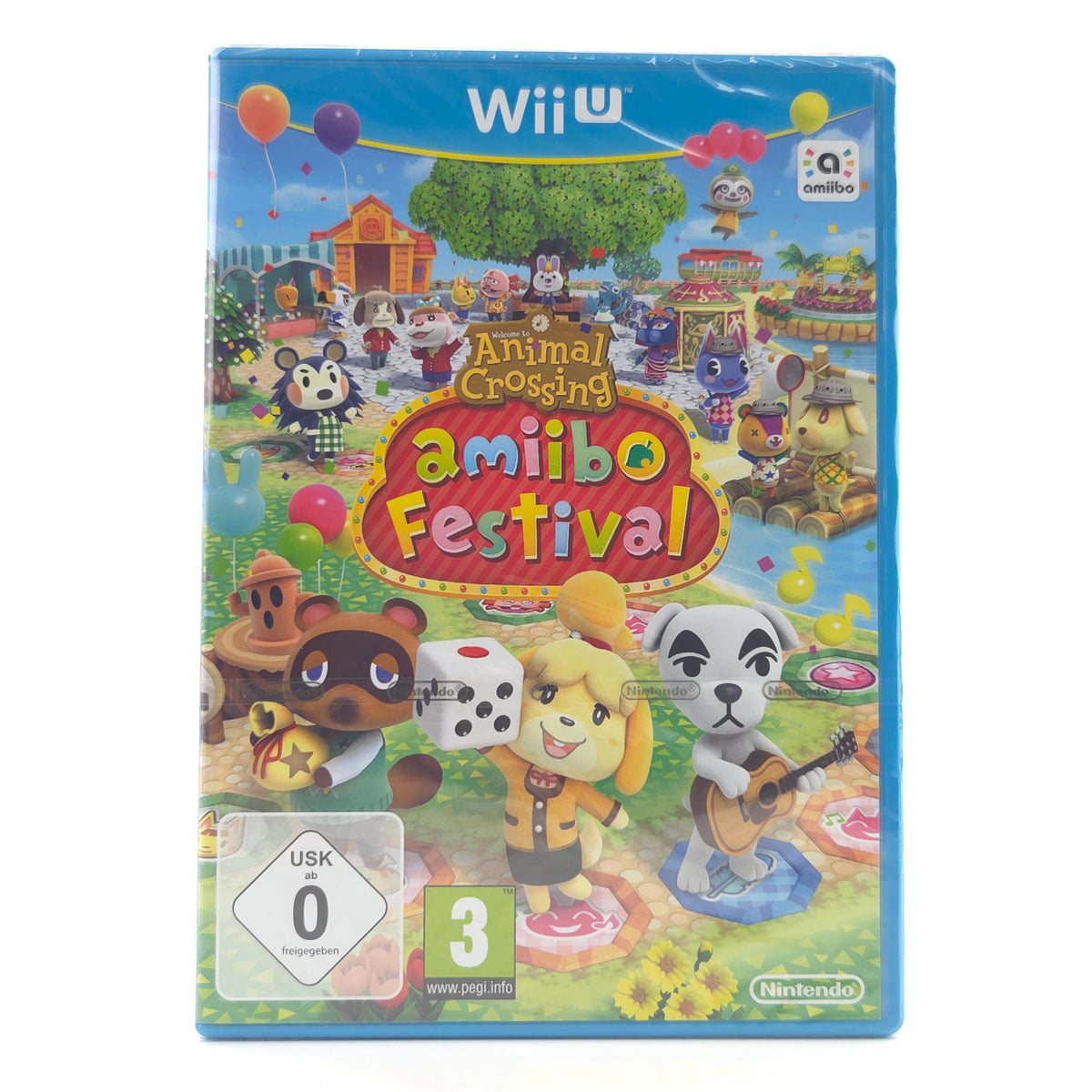 Nintendo Wii U Spiel: Animal Crossing Amiibo Festival - NEU SEALED OVP (PAL EUR)
