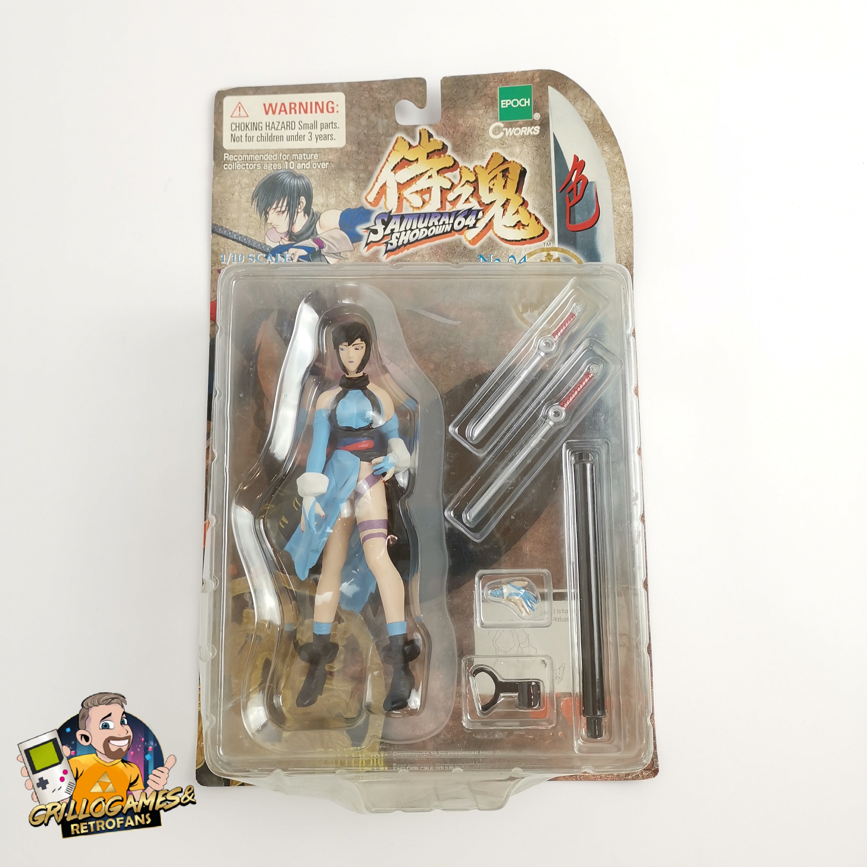 Samurai Showdown 64 Figur Shiki No 04 OVP Neu Japan