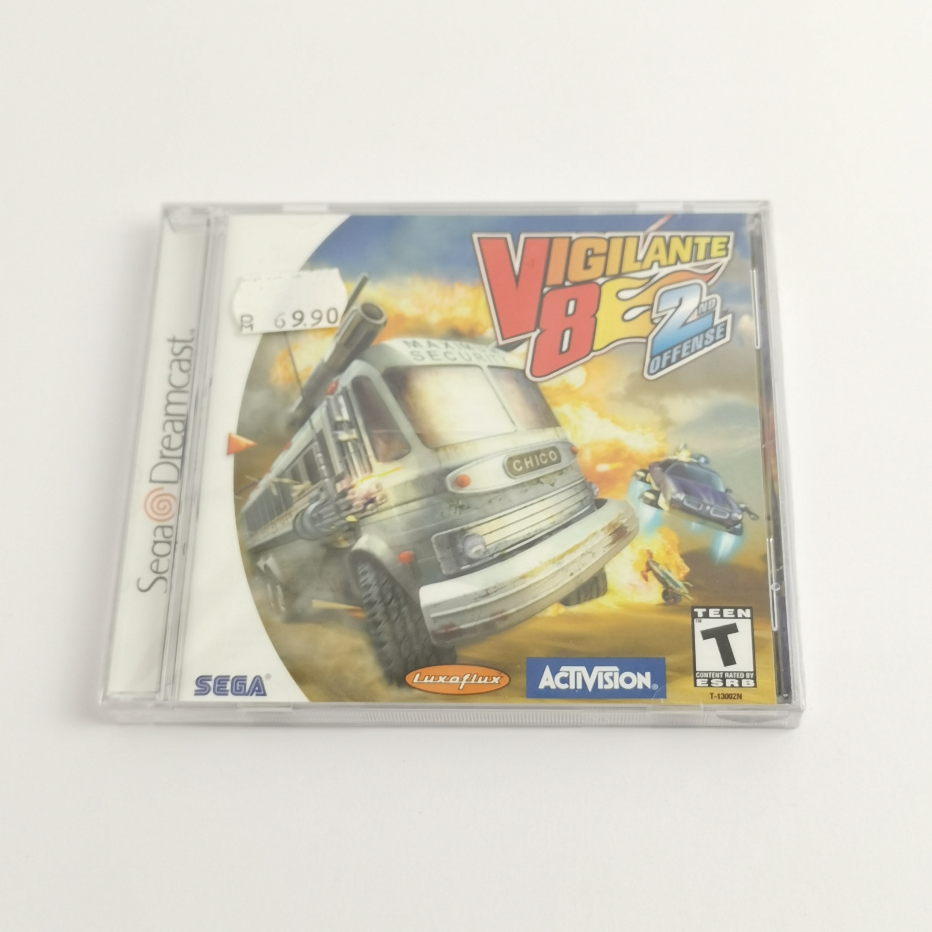 Sega Dreamcast Spiel – Vigilante 8 2nd Offense Neu