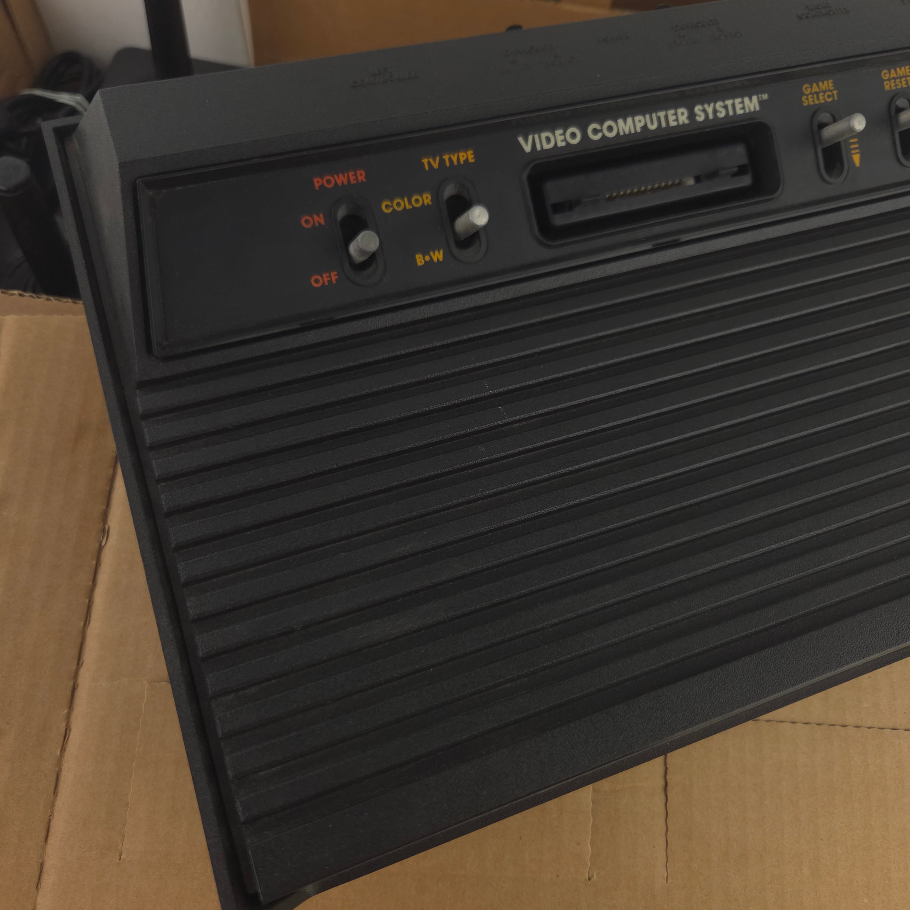 Atari 2600 Konsole OVP Vanguard Spiel PAL