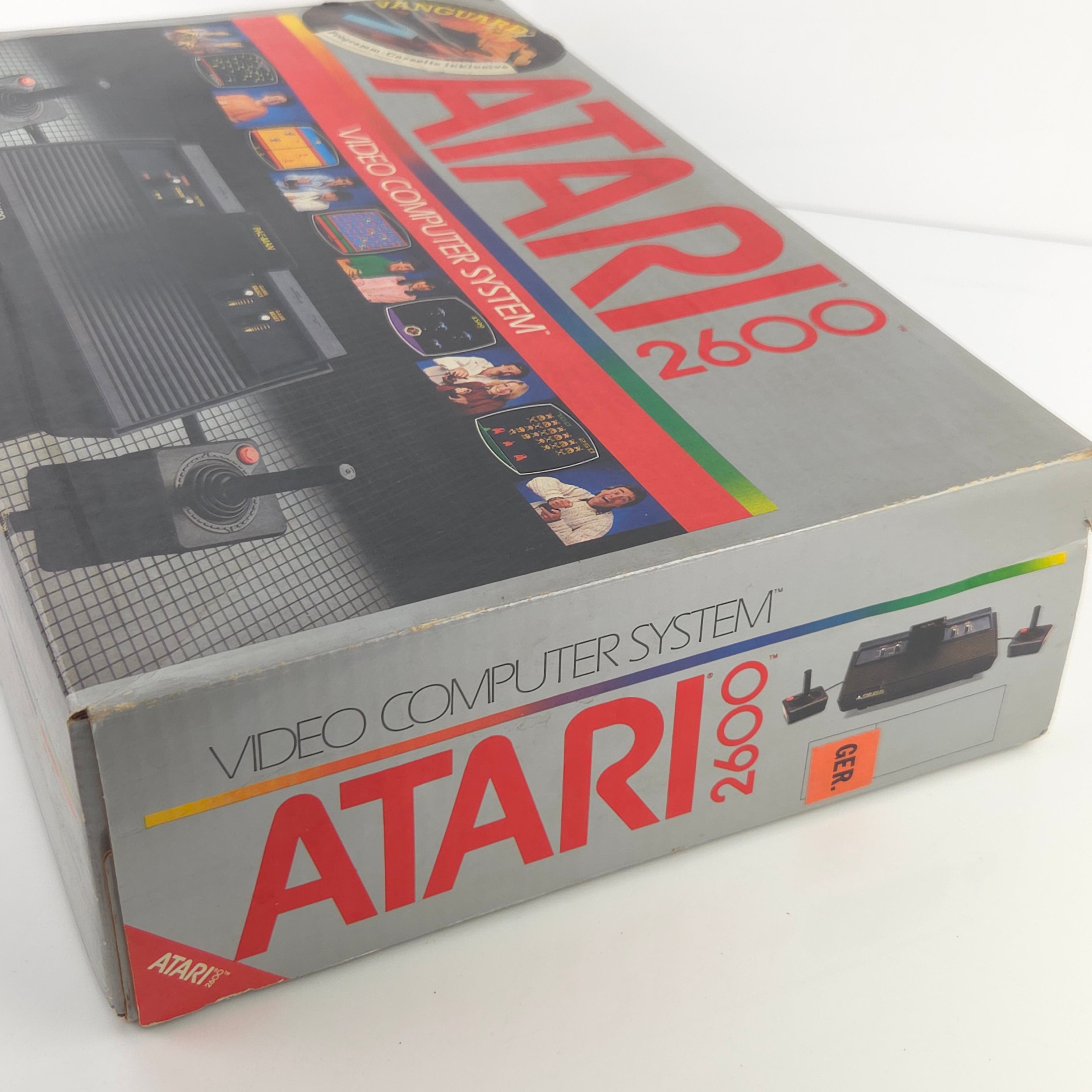 Atari 2600 Konsole OVP Vanguard Spiel PAL