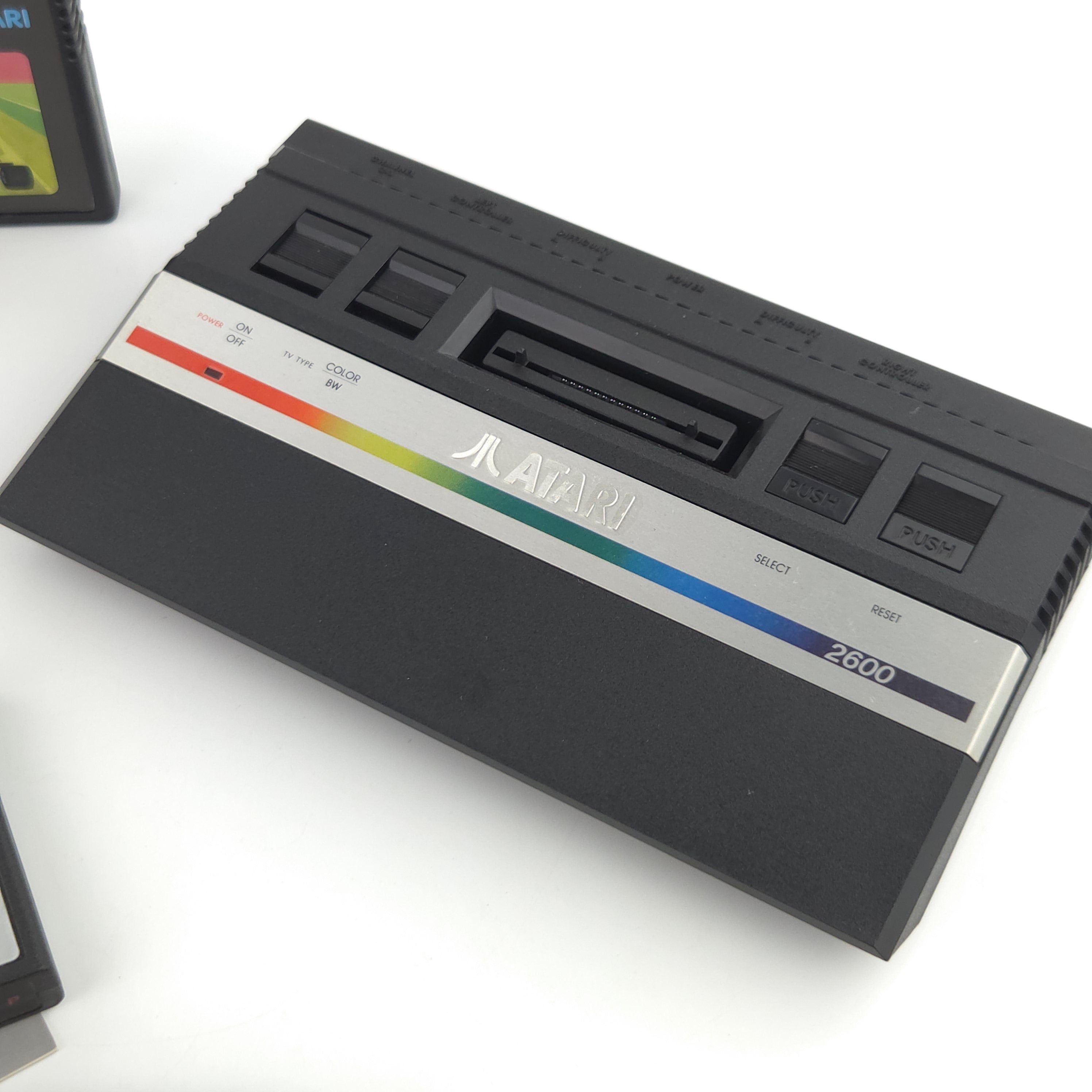 Atari 2600 Konsole Konvolut 5 Spiele ohne Zubehör Paket