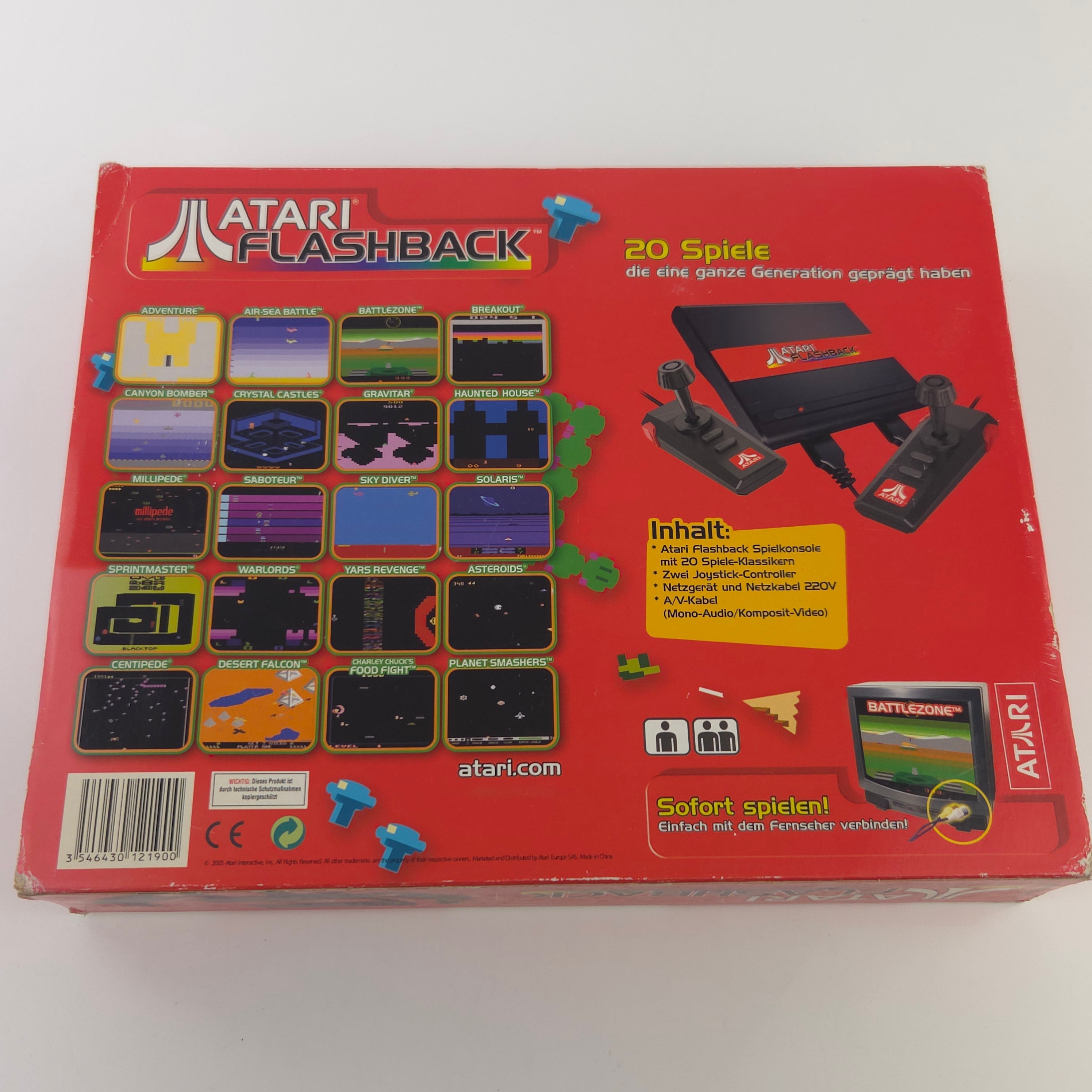 Atari Konsole Flashback 20 Spiele OVP