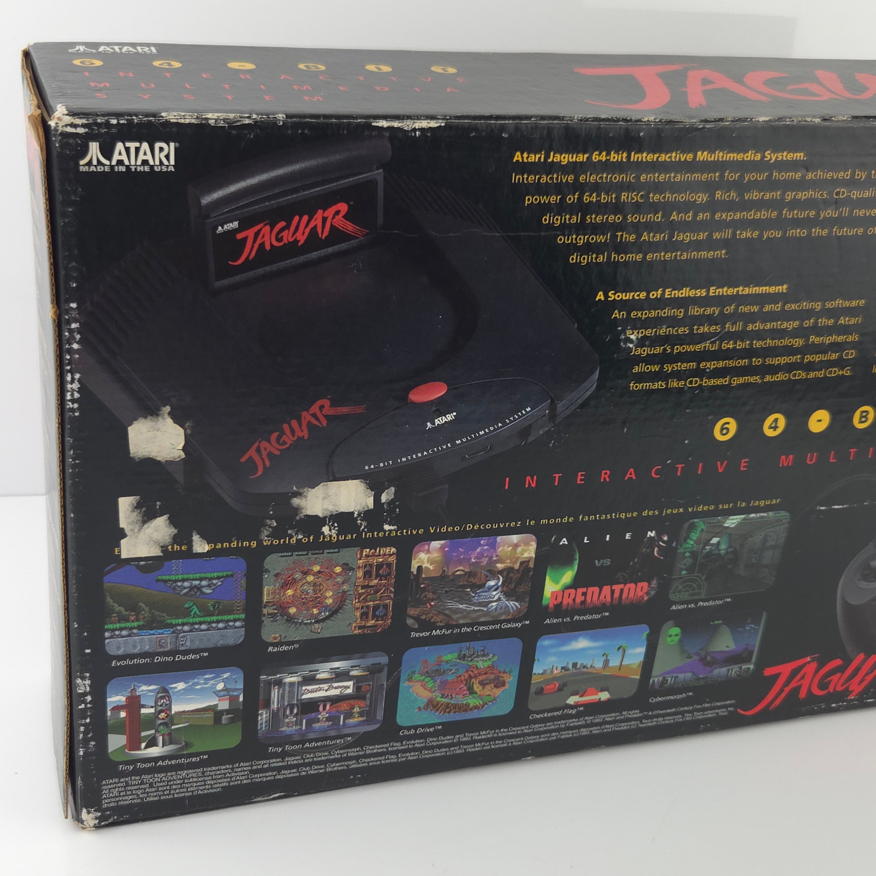Atari Jaguar Konsole OVP PAL Version