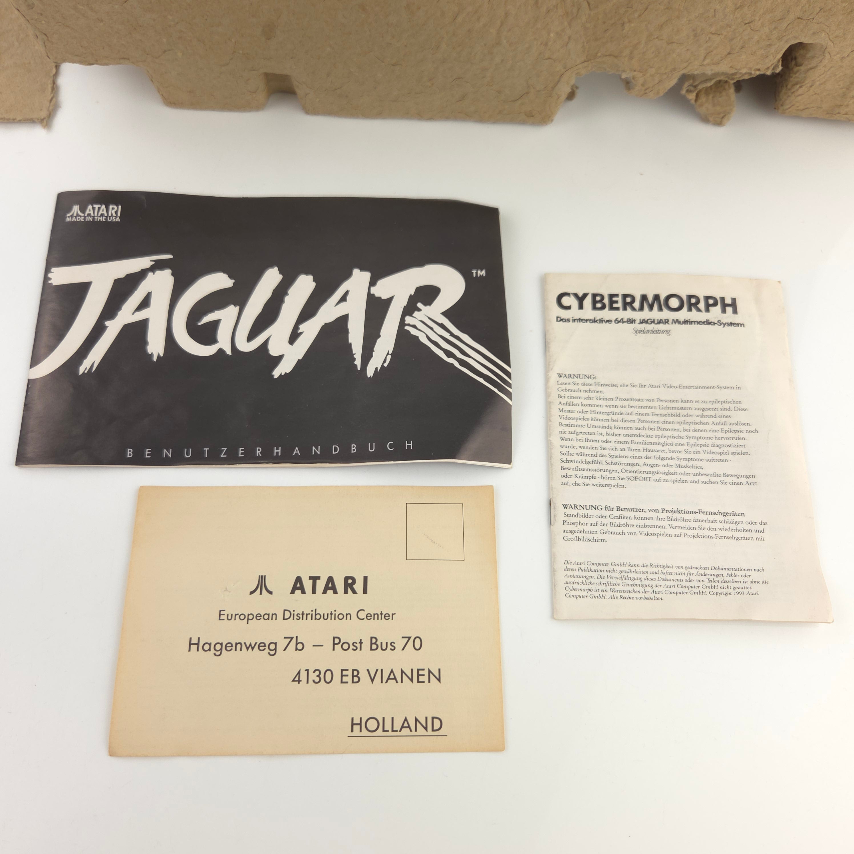Atari Jaguar Konsole OVP PAL Version