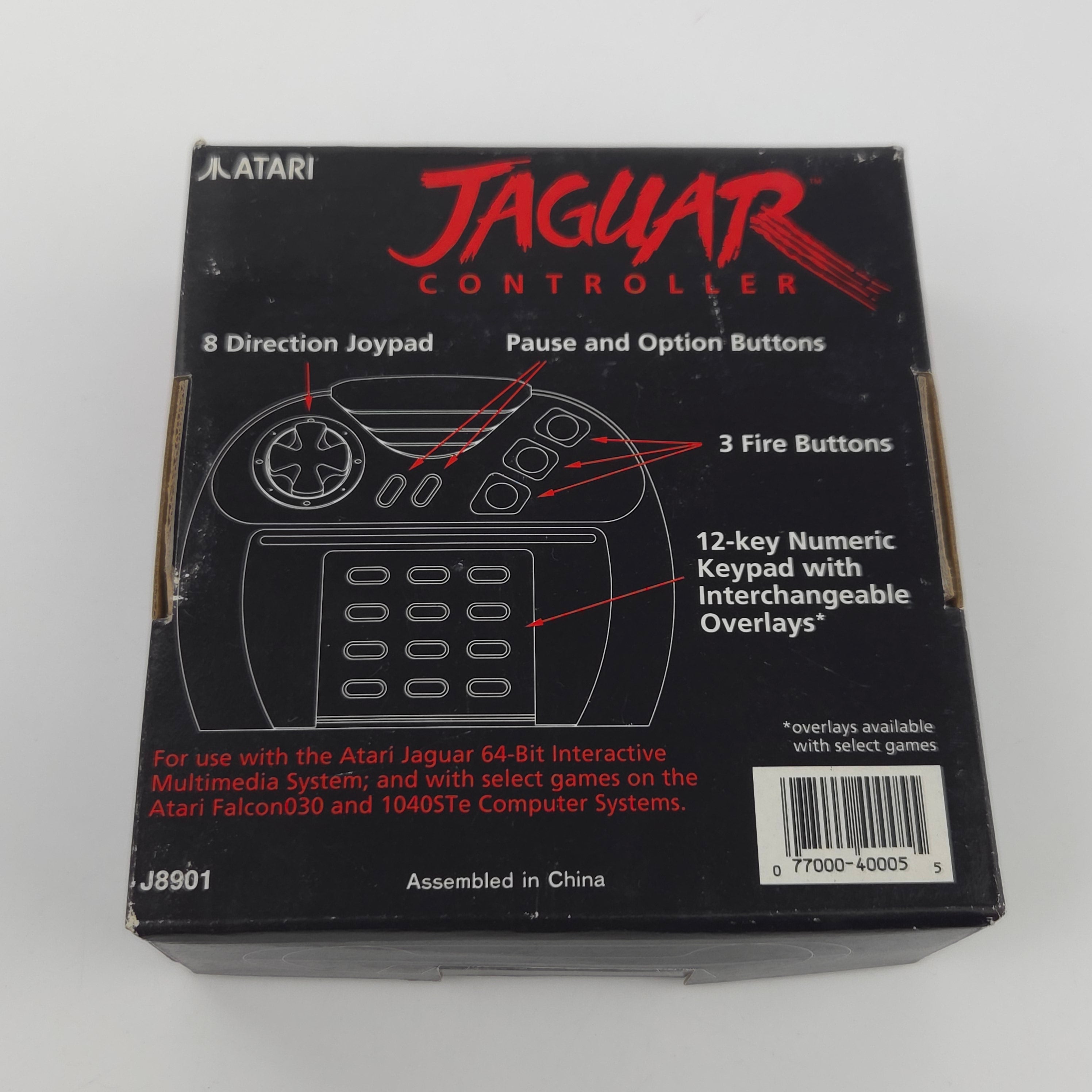 Atari Jaguar Controller Zubehör Original OVP Neu