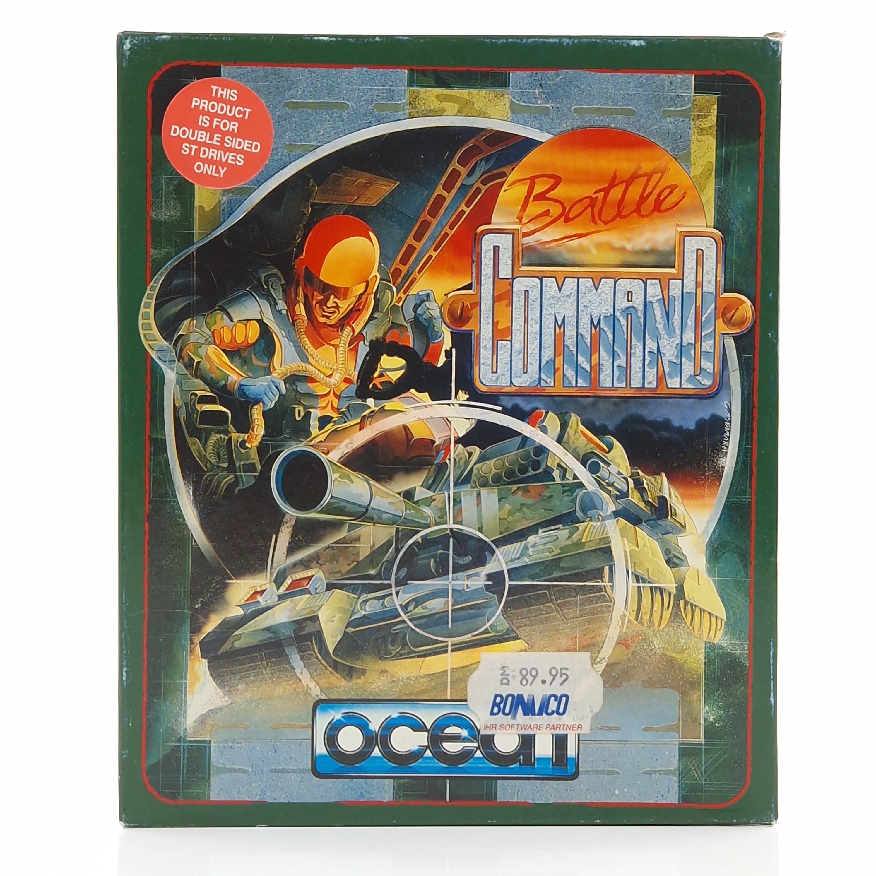 Atari ST Spiel – Battle Command Diskette OVP Anleitung