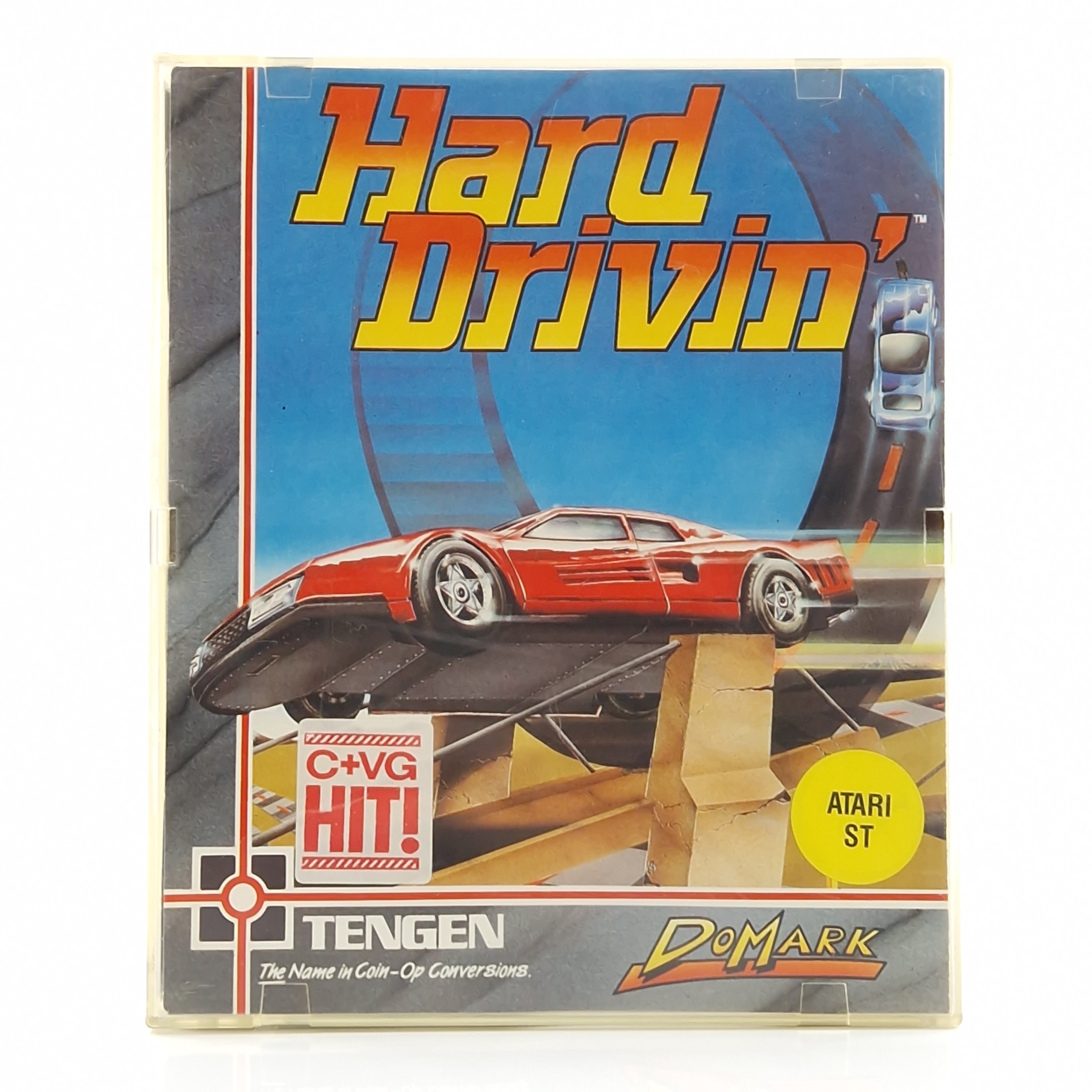 Atari ST Spiel – Hard Drivin Diskette Jewel Case OVP