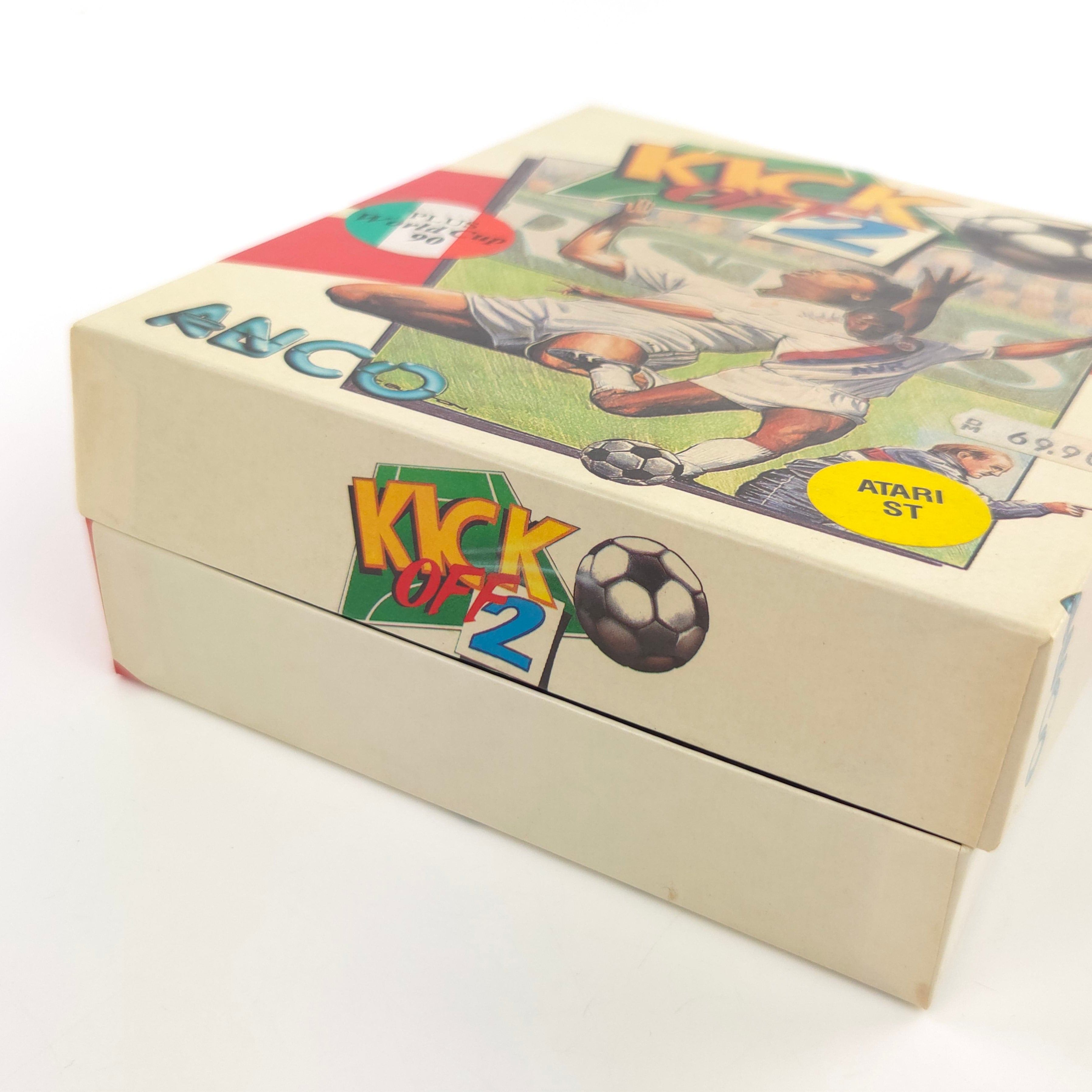 Atari ST Spiel – Kick Off 2 OVP Anleitung Diskette