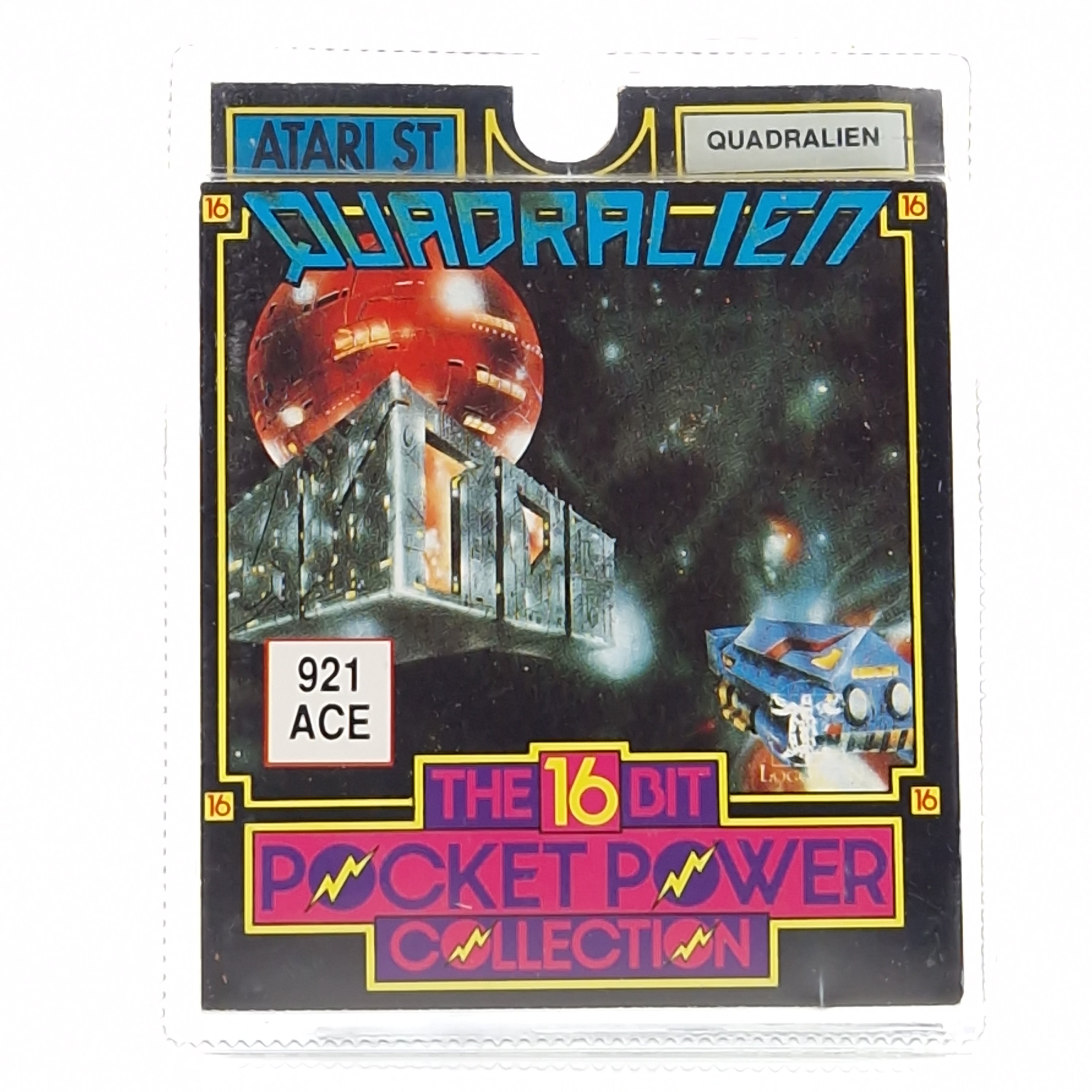Atari ST Spiel – Quadralien Pocket Power Collection OVP