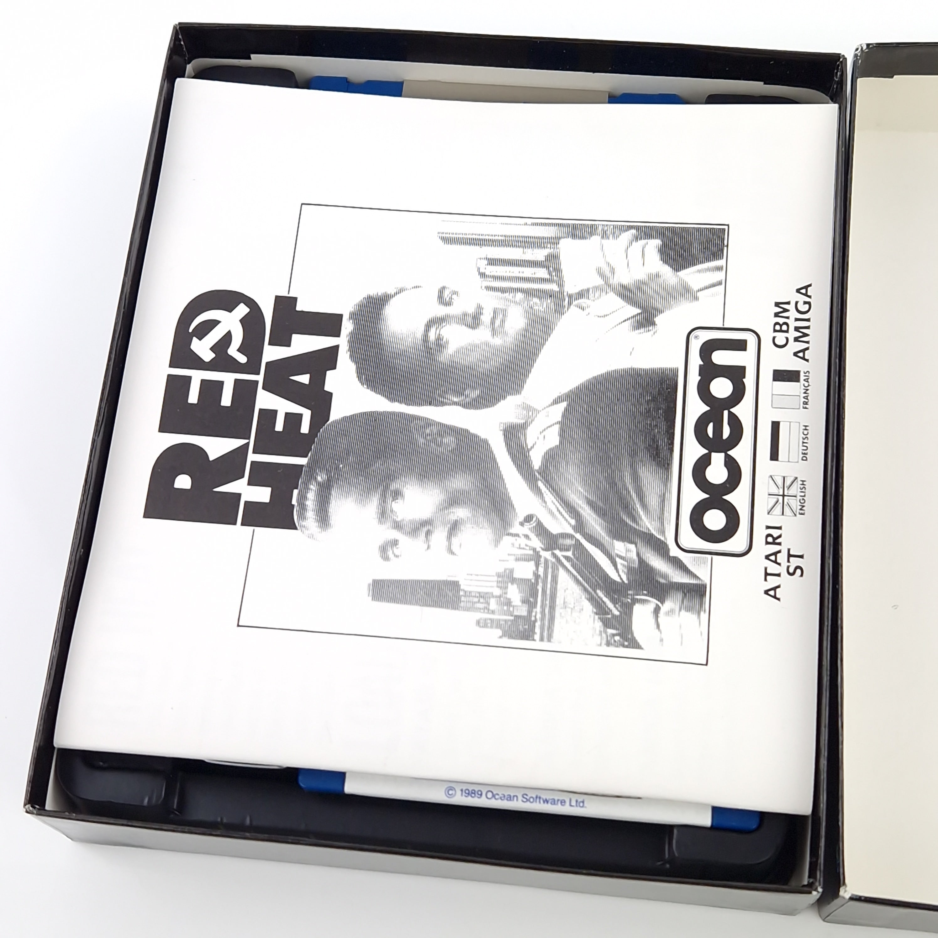 Atari ST Spiel – Red Heat (OVP Anleitung Diskette)