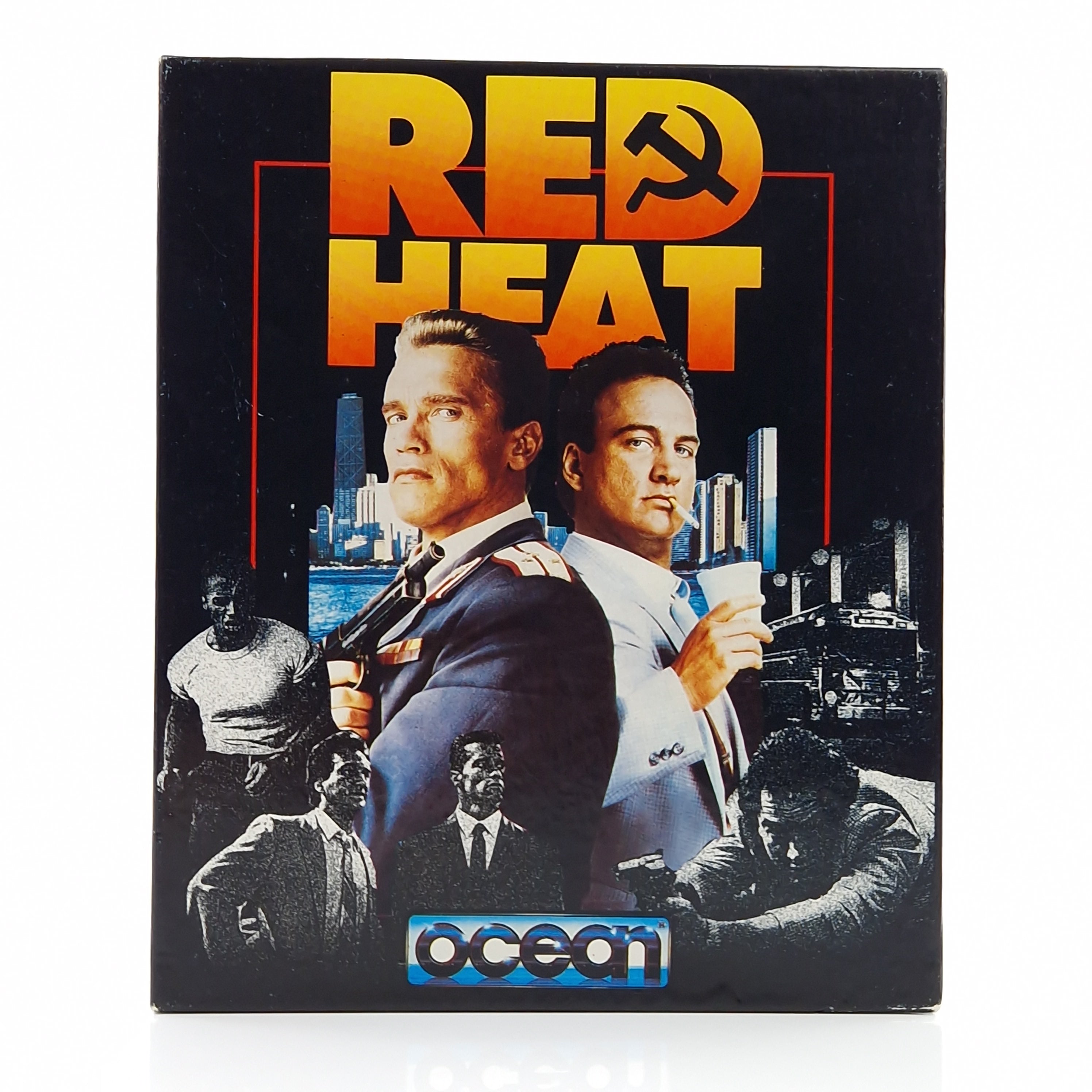 Atari ST Spiel – Red Heat (OVP Anleitung Diskette)