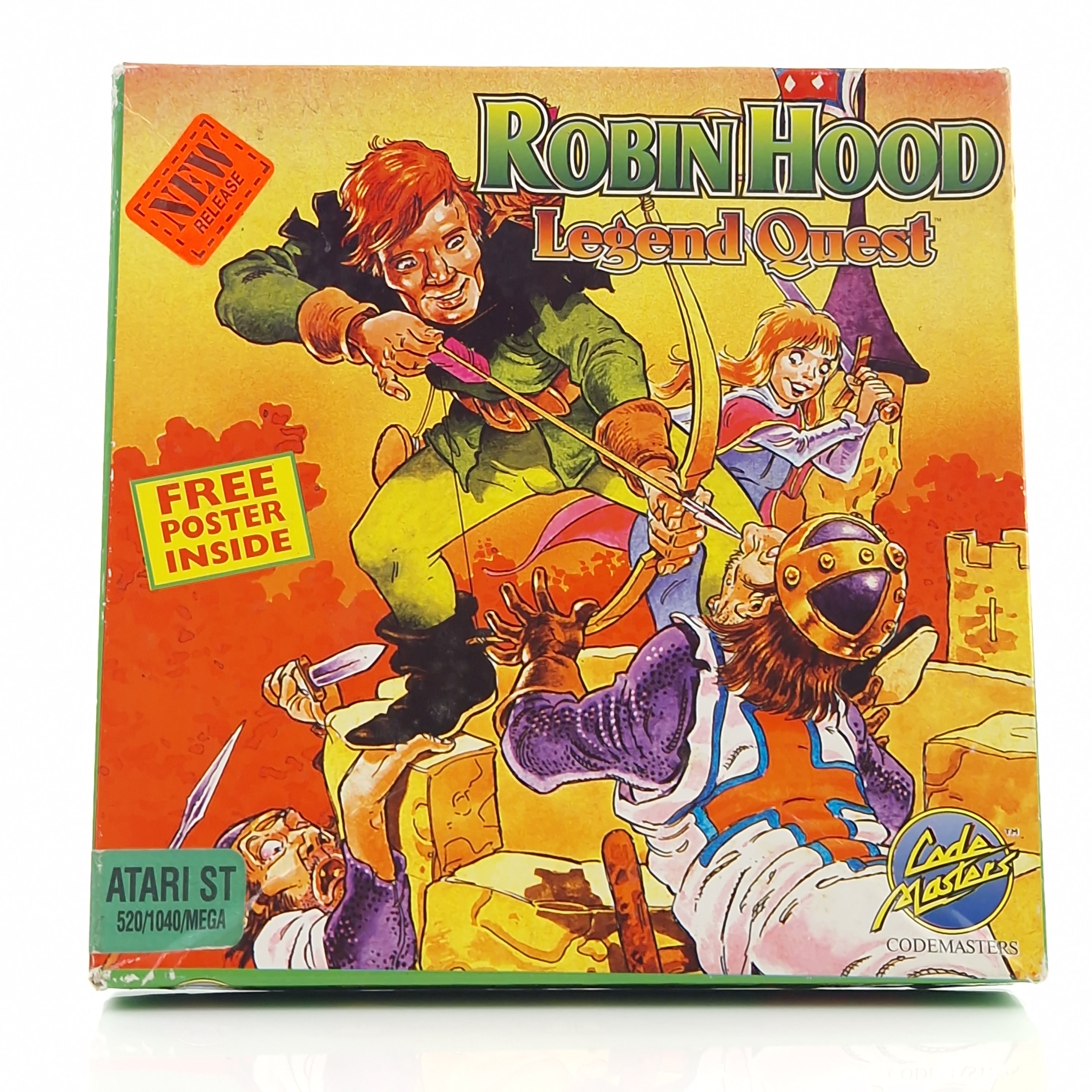 Atari ST Spiel – Robin Hood Legend Quest (OVP)