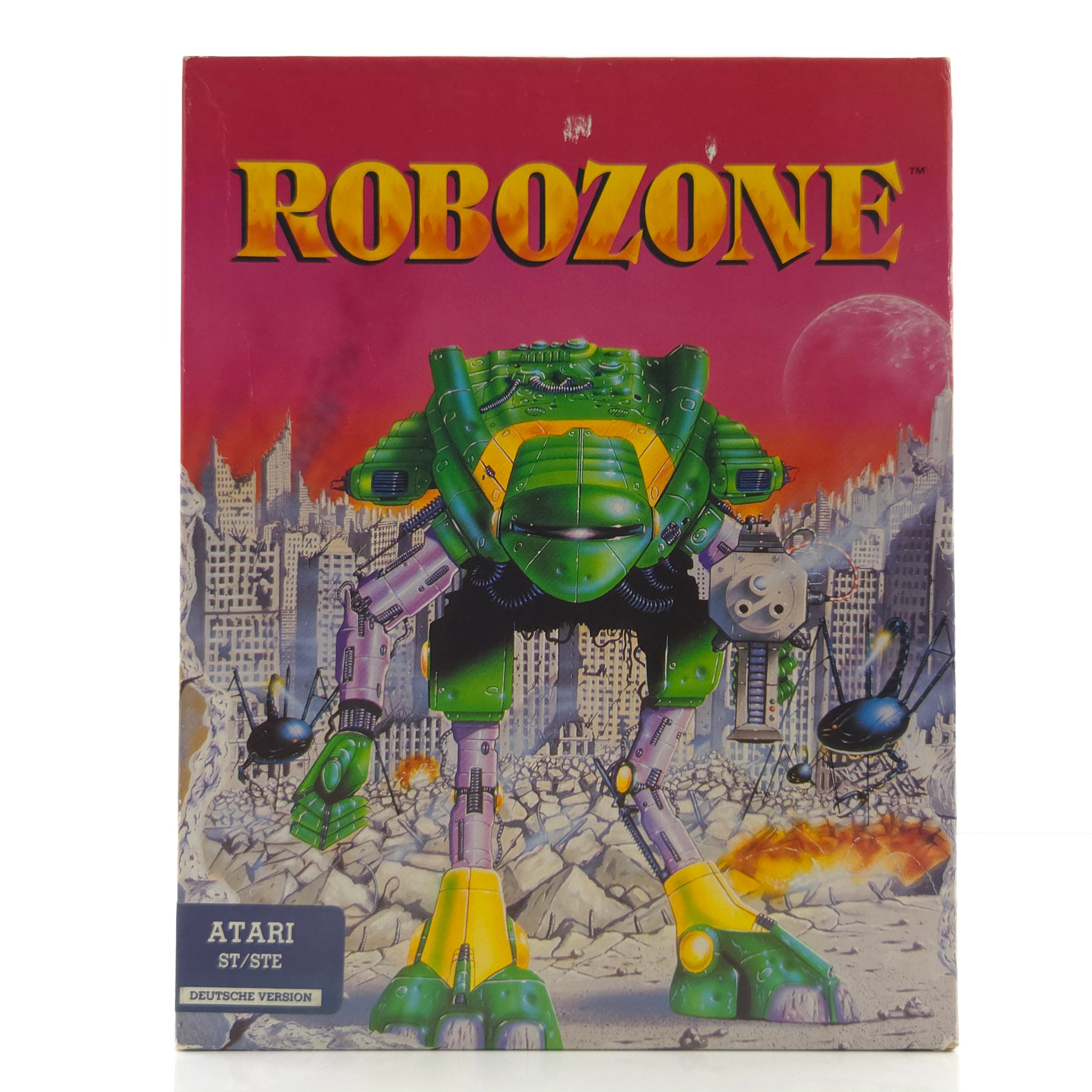 Atari ST Spiel – Robozone mit Anleitung OVP