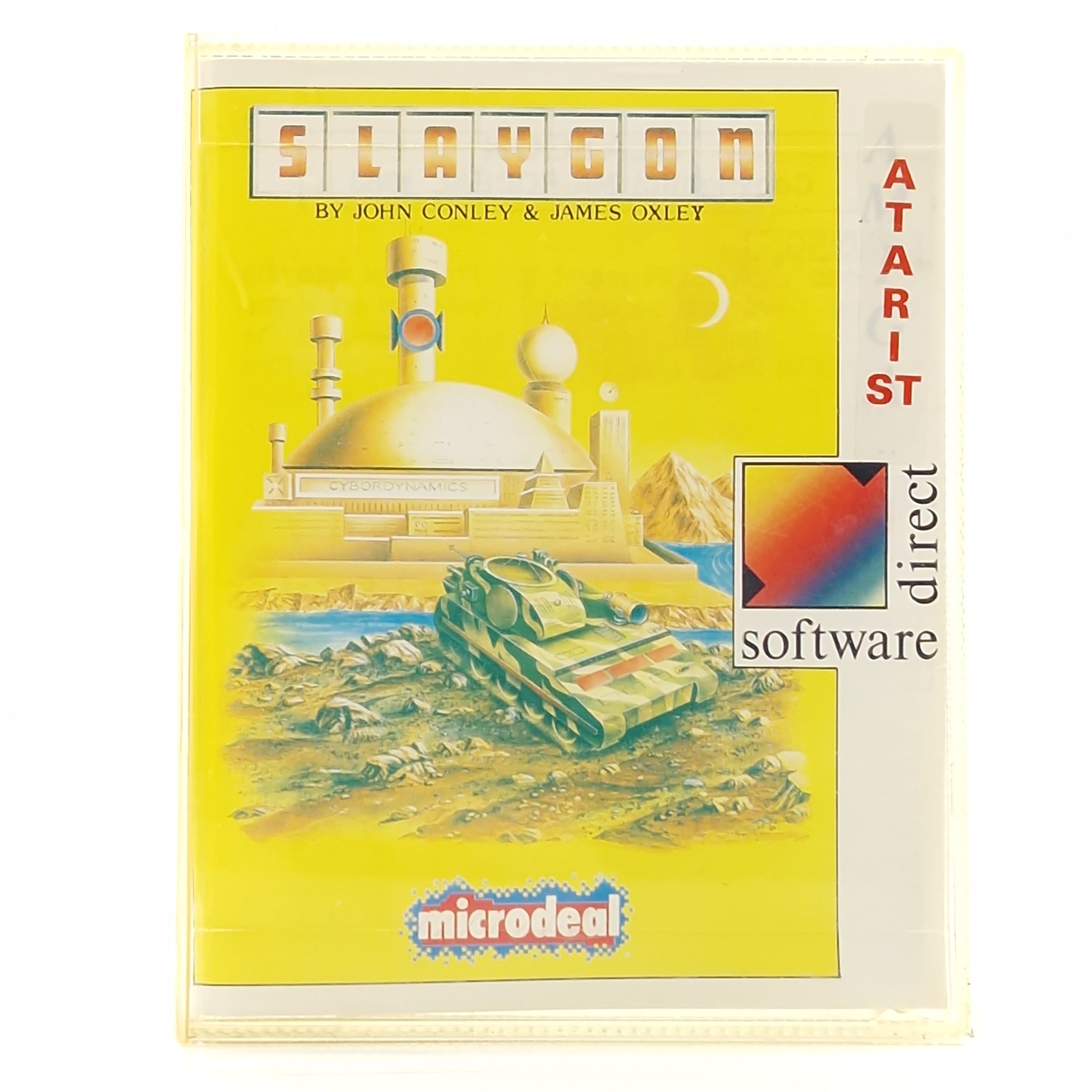 Atari ST Spiel – Slaygon Diskette Jewel Case OVP
