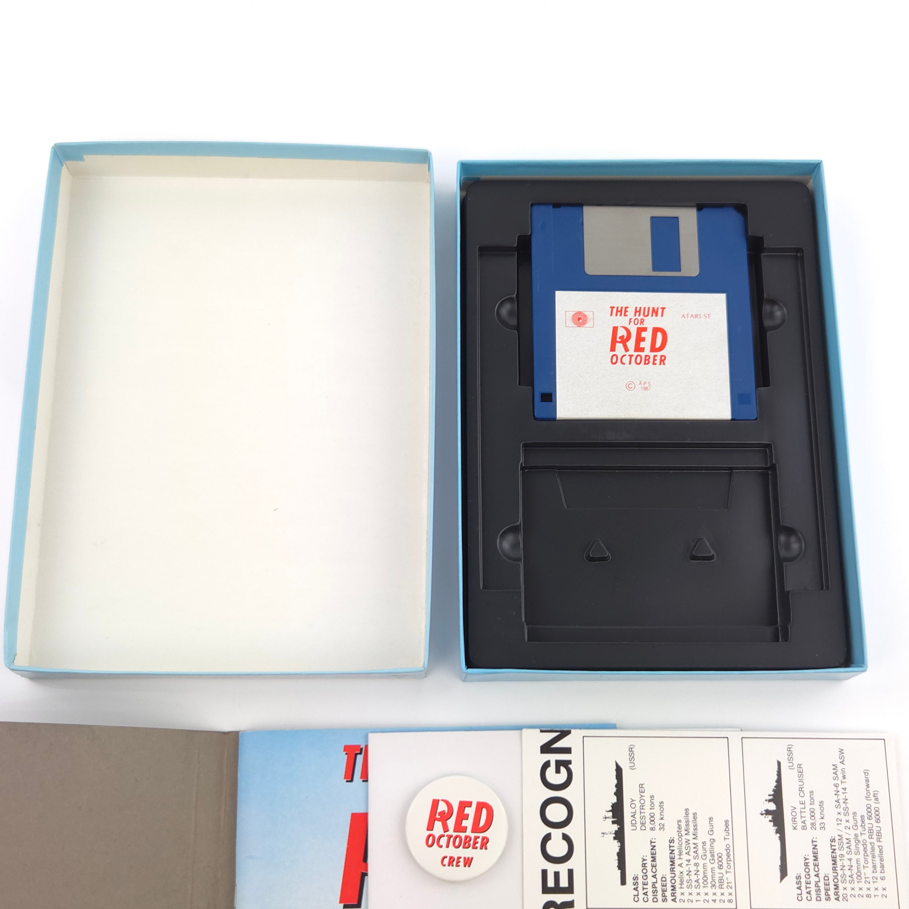 Atari ST Spiel – The Hunt for Red October Diskette OVP