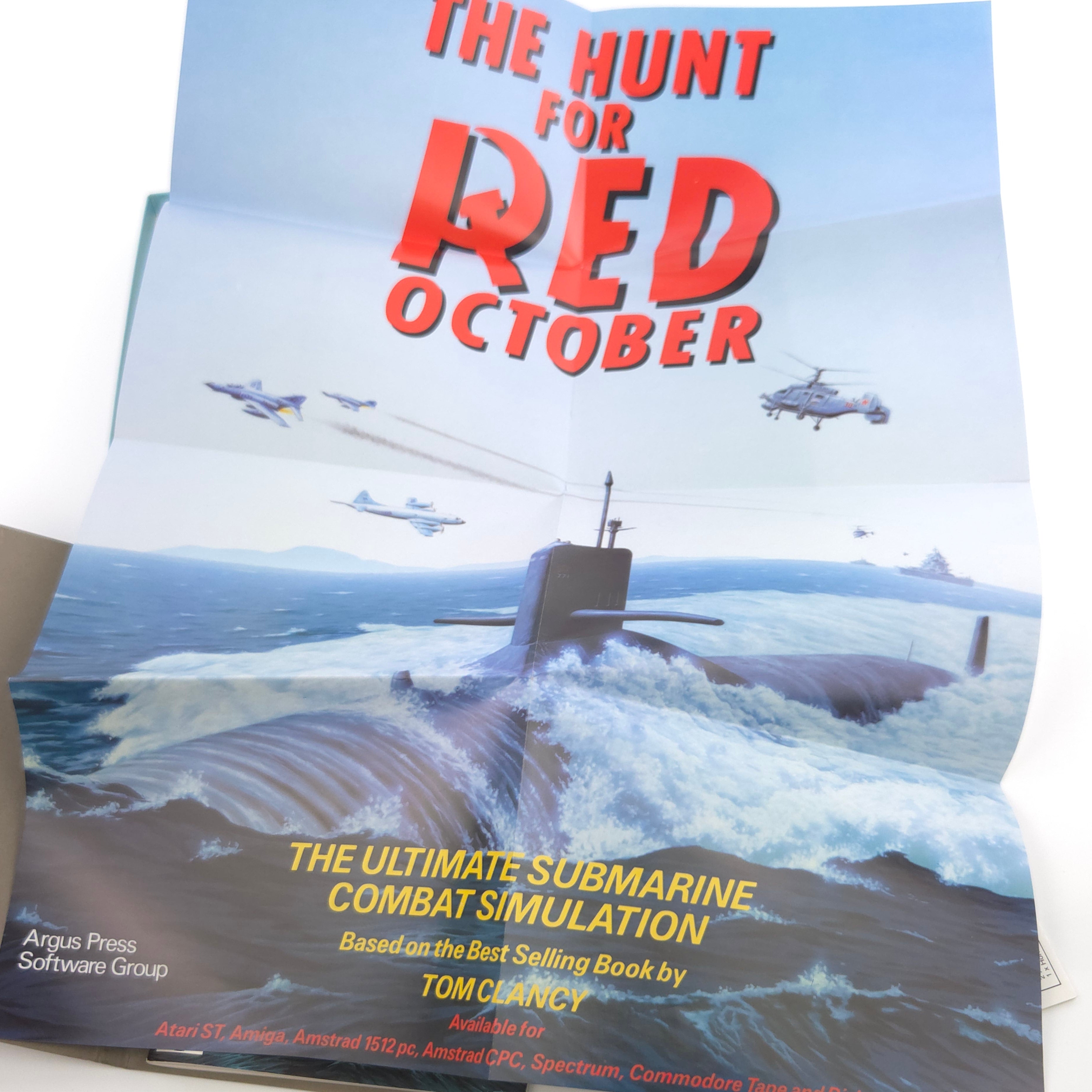 Atari ST Spiel – The Hunt for Red October Diskette OVP