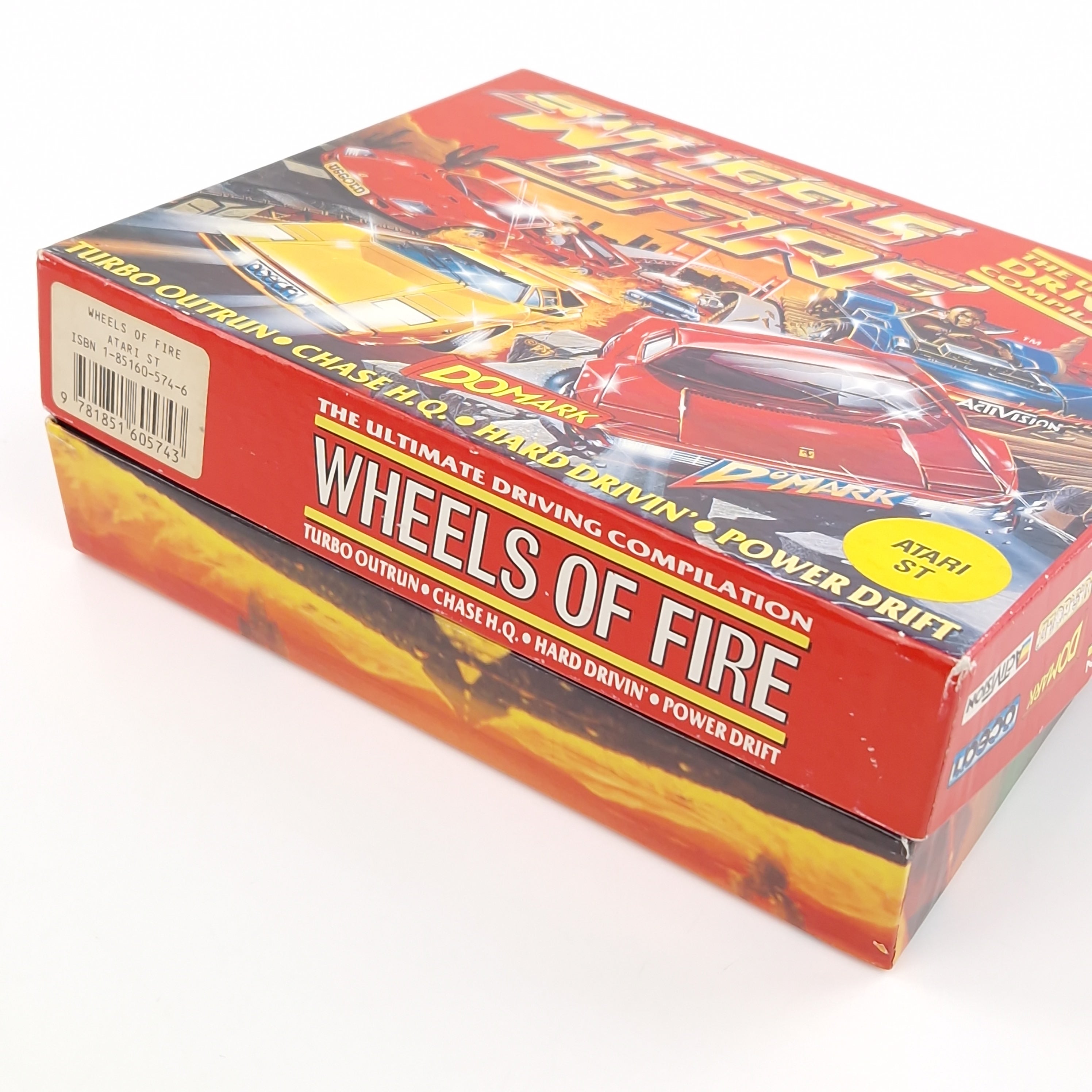 Atari ST Spiel – Wheels of Fire OVP Anleitung 4 Spiele