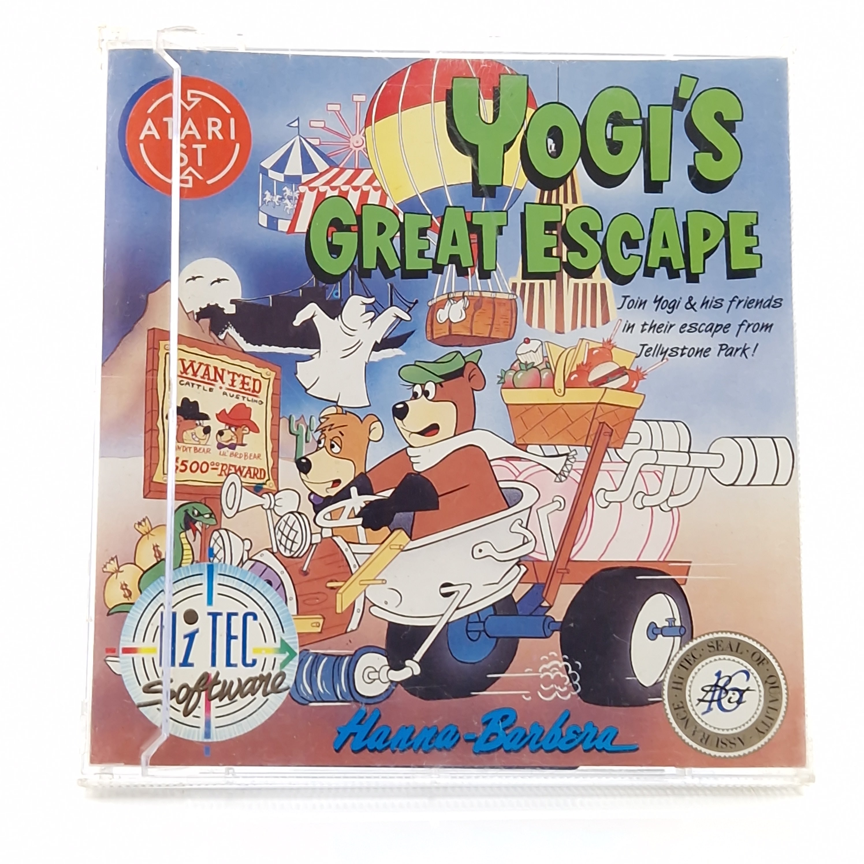 Atari ST Spiel – Yogis Great Escape Diskette OVP