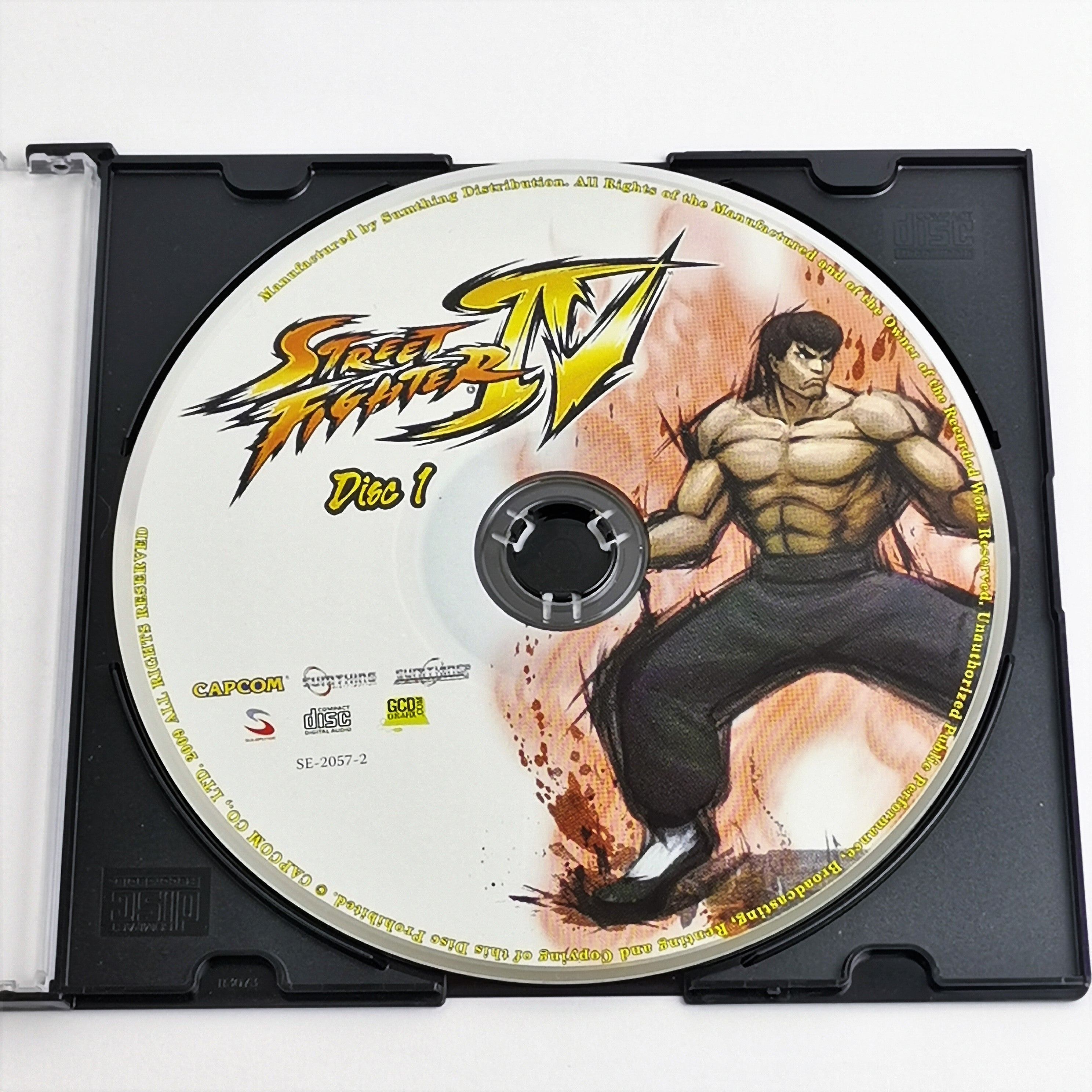 Audio Soundtrack CD – Street Fighter IV Disk 1 Capcom