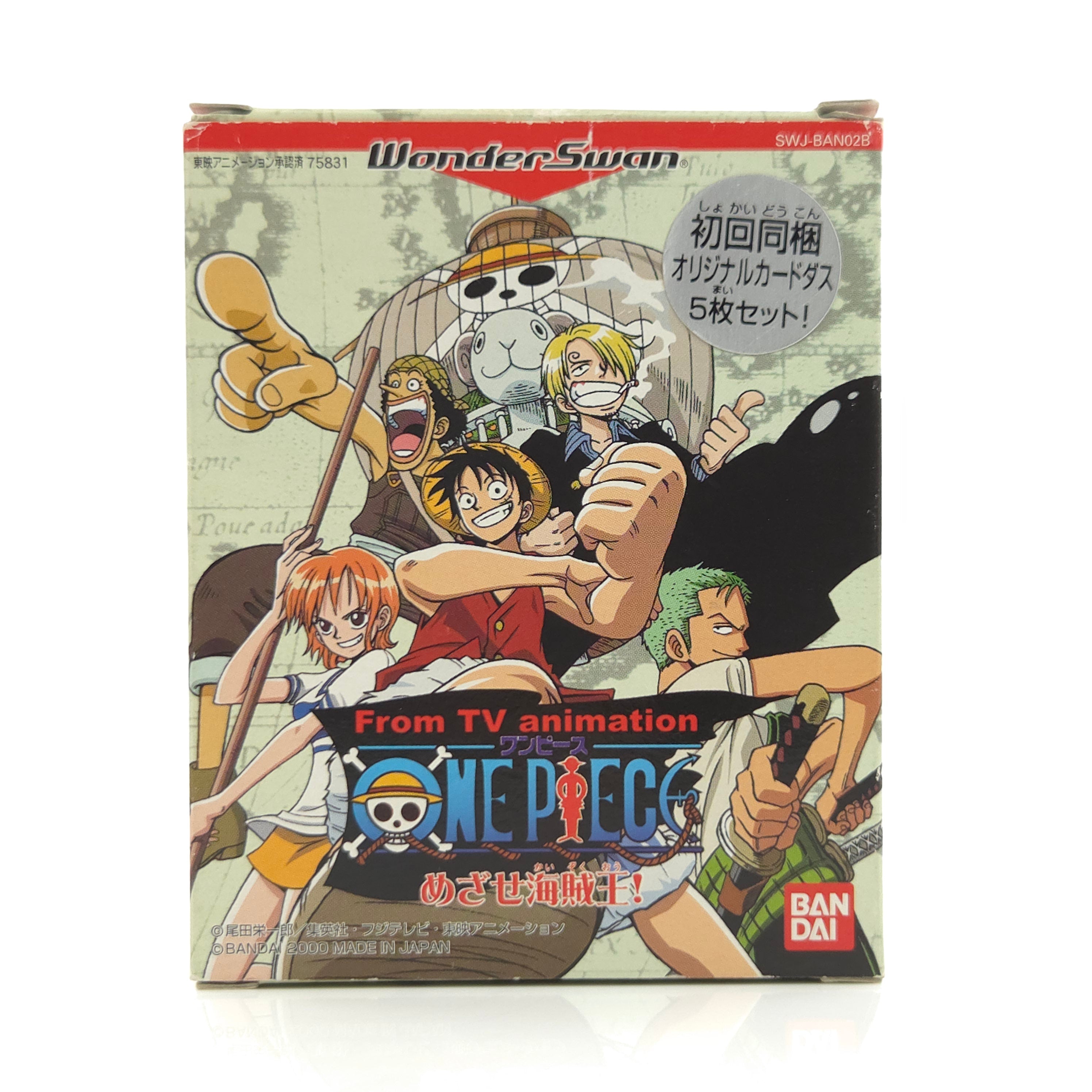 Wonderswan Spiel – One Piece Become the Pirate King (OVP)