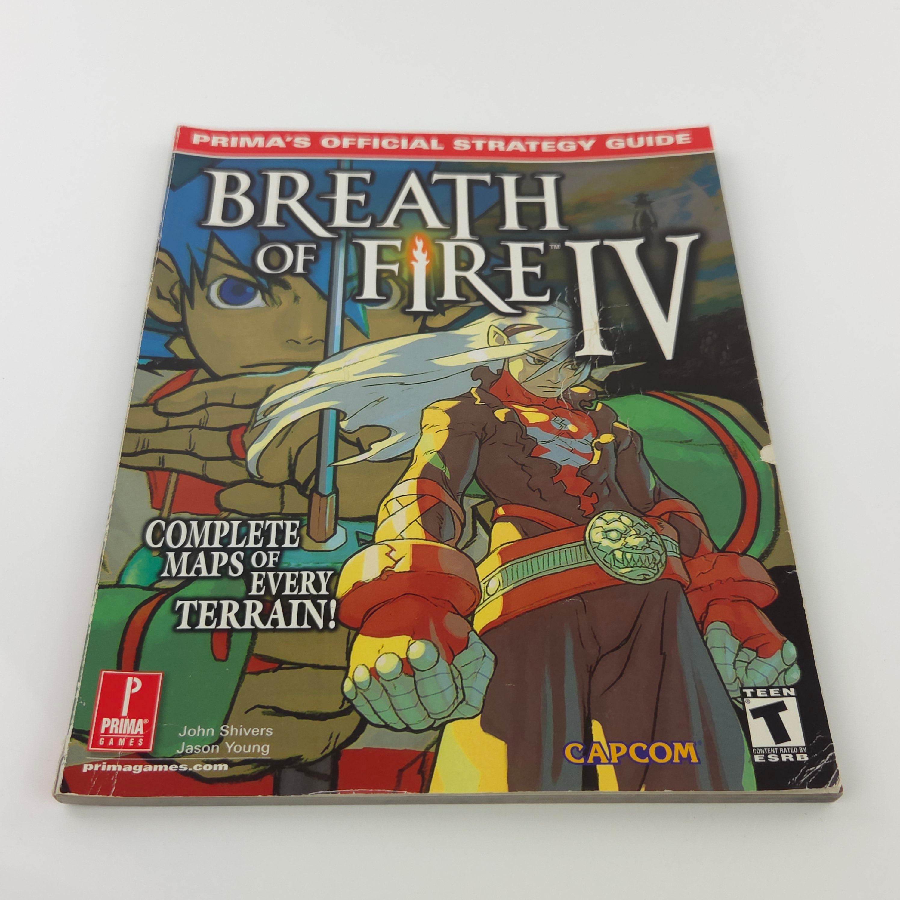 Playstation 1 Spiel – Breath of Fire IV Strategy Guide PS1