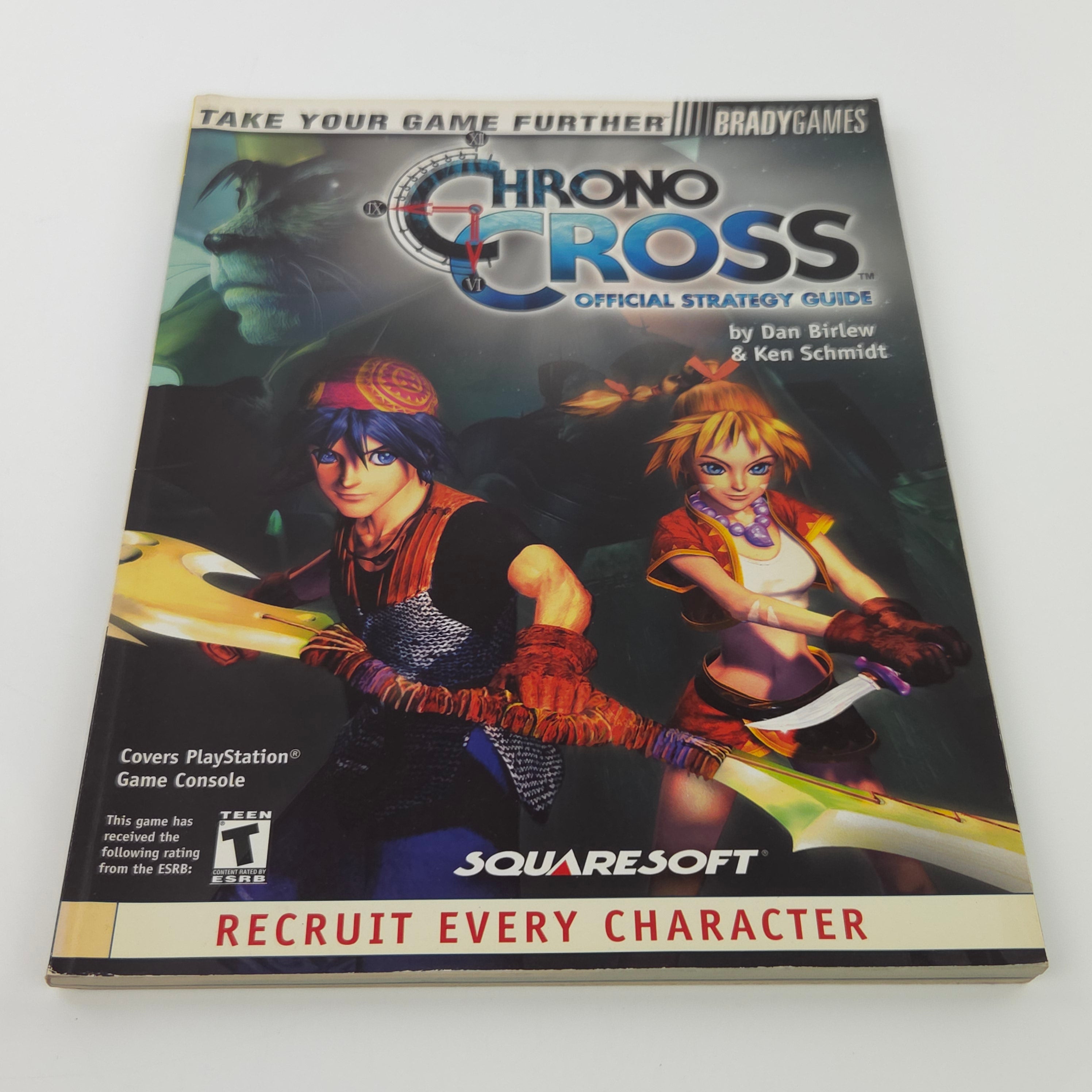Playstation 1 Chrono Chross Bradygames Strategy Guide Buch