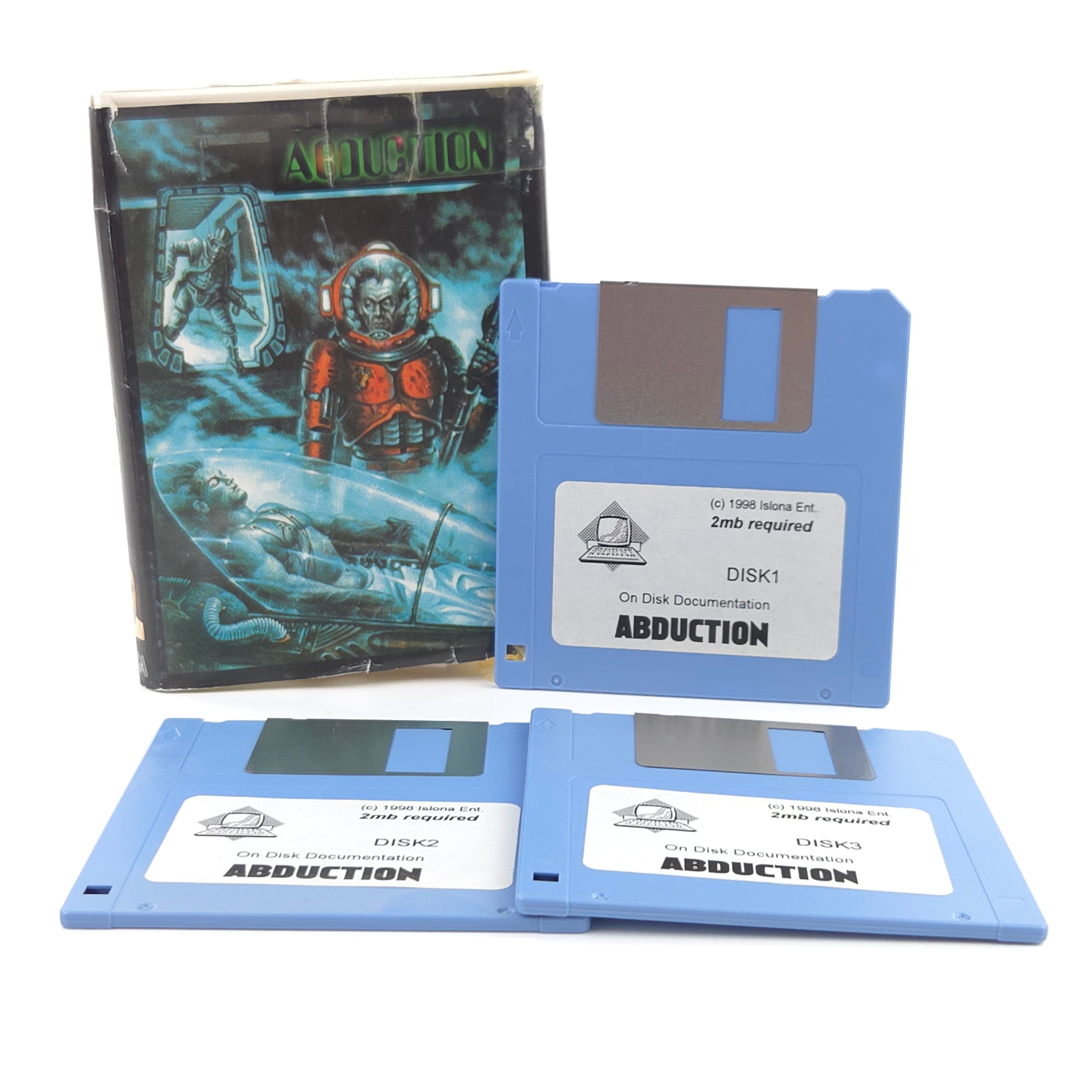 Commodore Amiga Spiel – Abduction (OVP PAL)