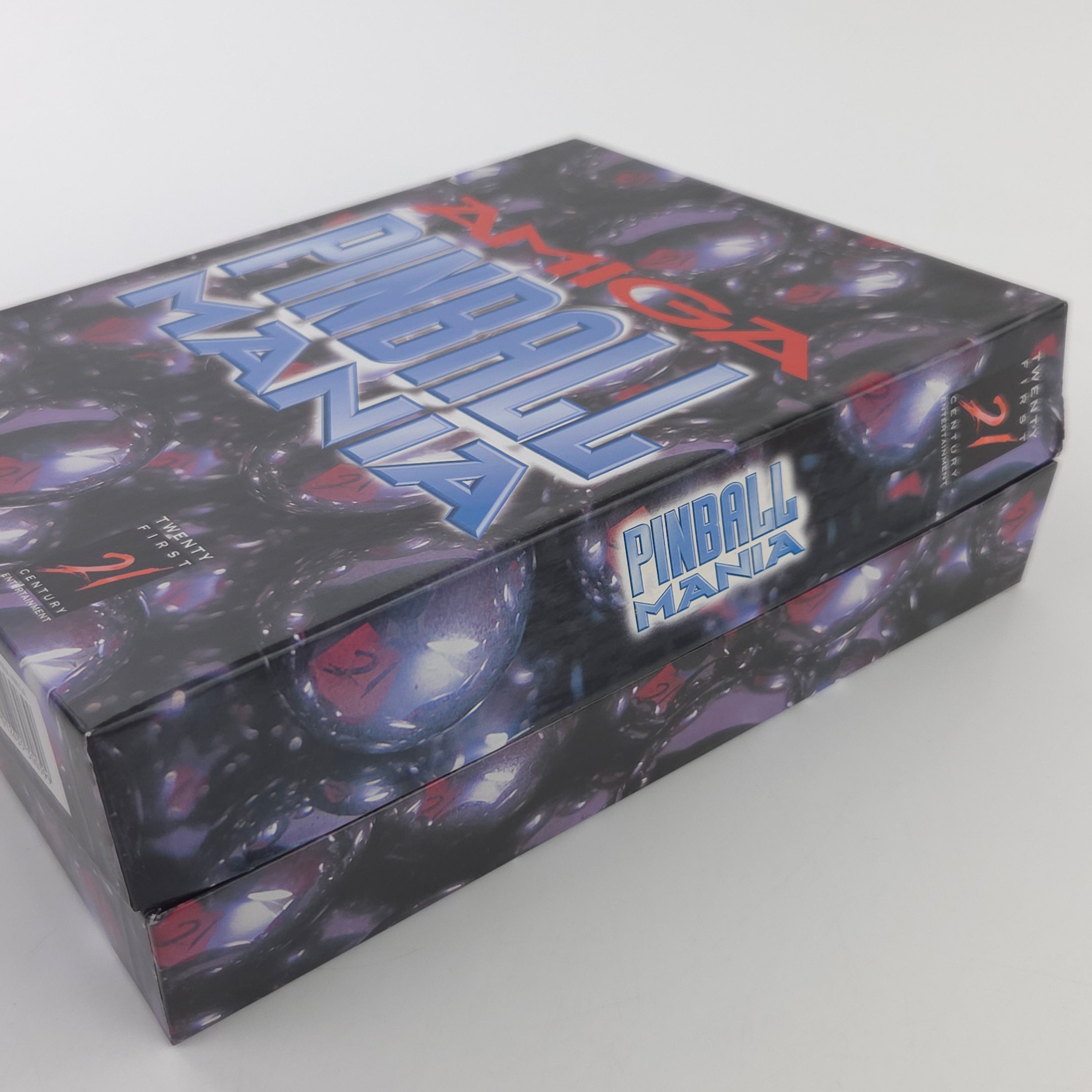 Amiga Spiel Pinball Mania Big Box OVP PAL Diskette 1995