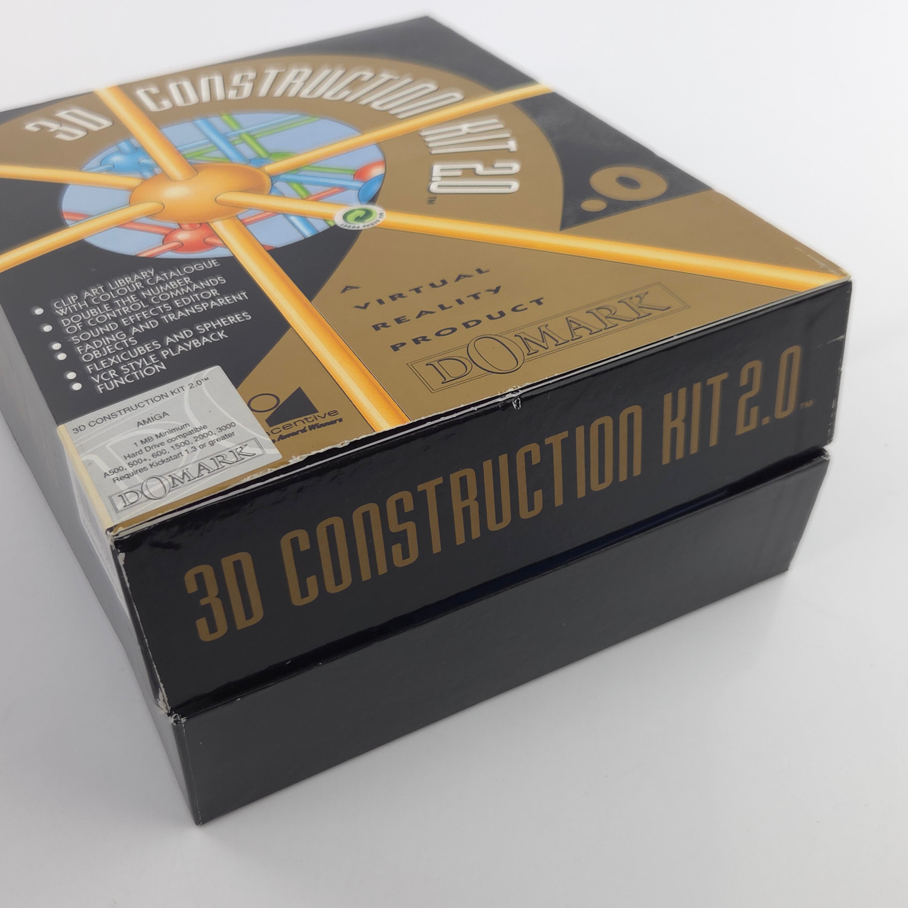 Amiga Spiel 3D Construction Kit 2.0 Big Box OVP PAL