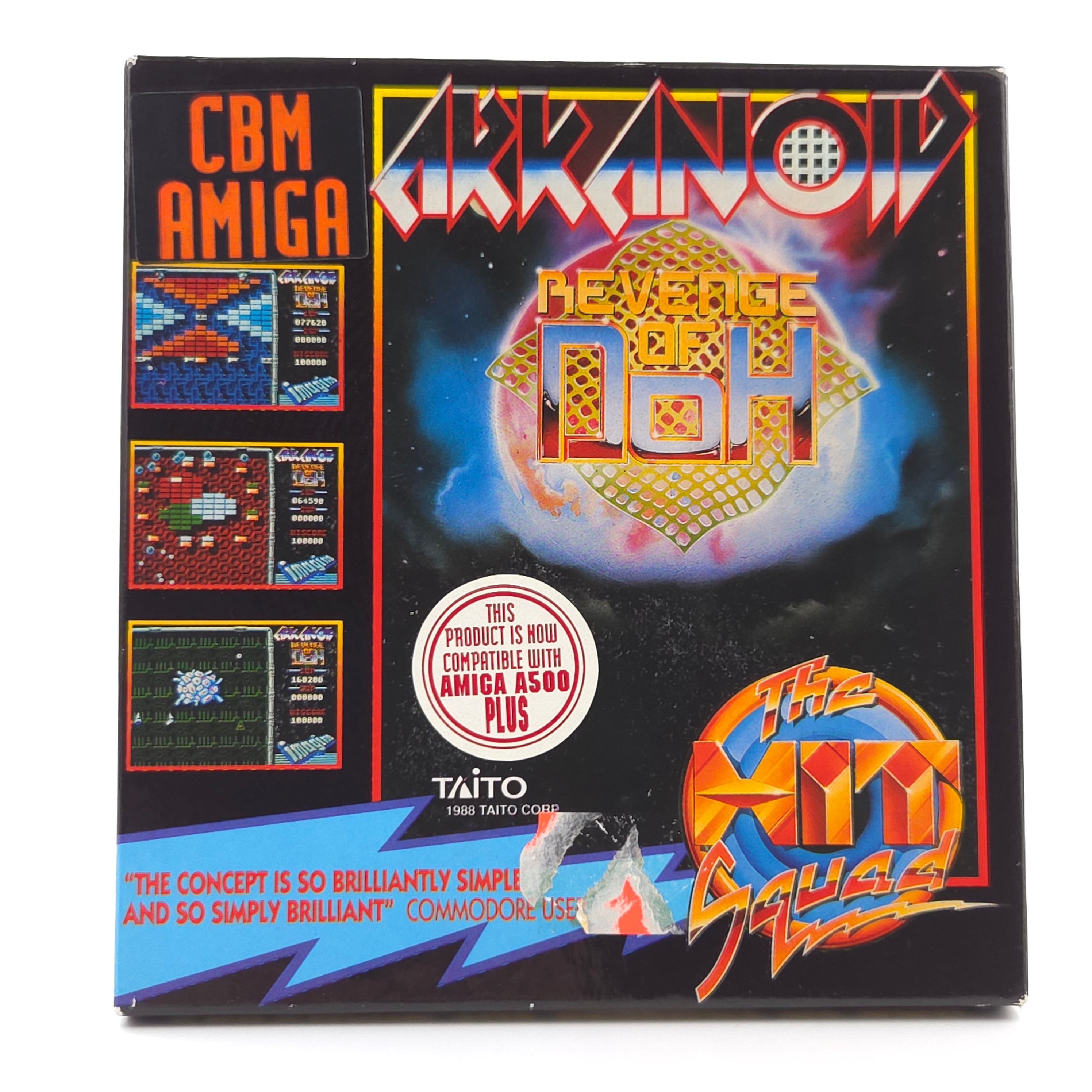 Commodore Amiga Spiel – Arkanoid Revenge of DOH OVP