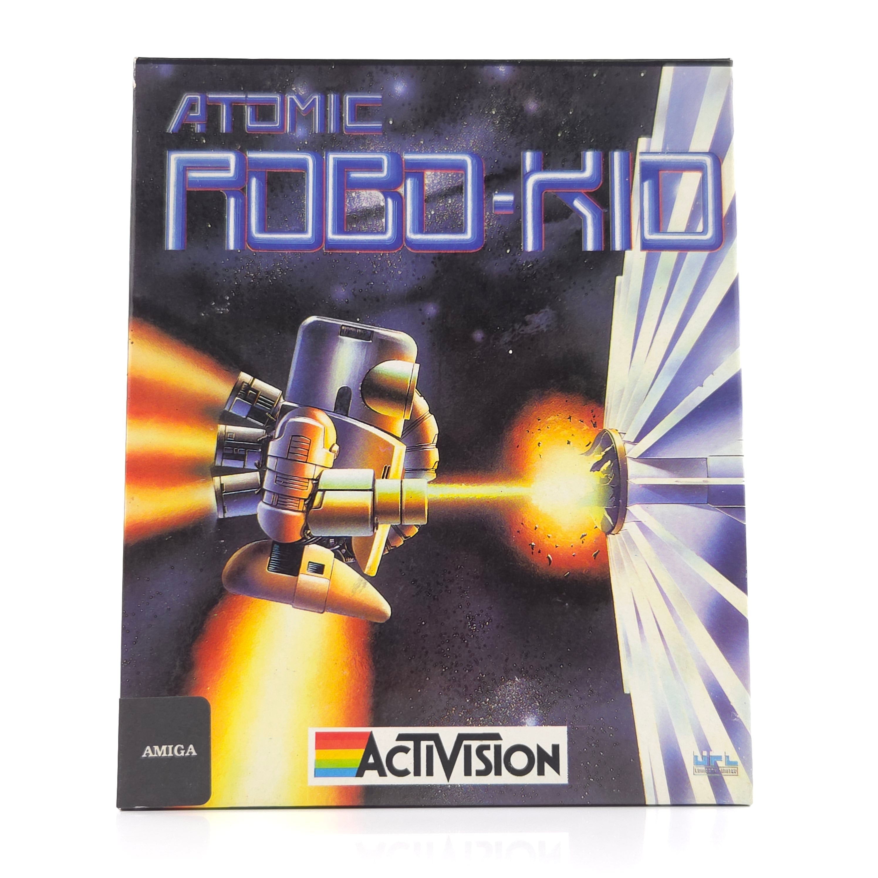 Commodore Amiga Spiel – Atomic Robo-Kid (OVP)