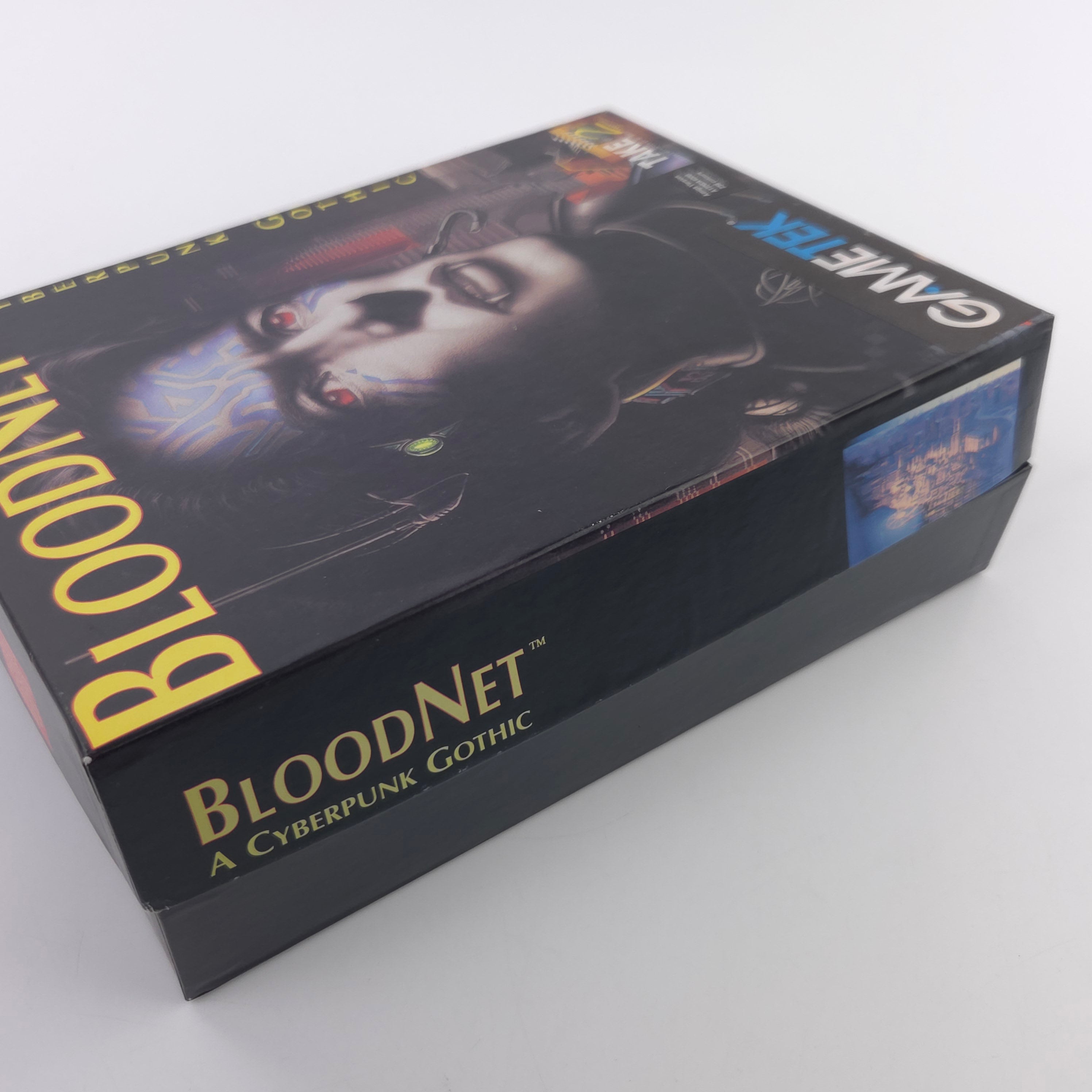 Amiga Spiel Bloodnet Big Box OVP PAL Diskette Gametek