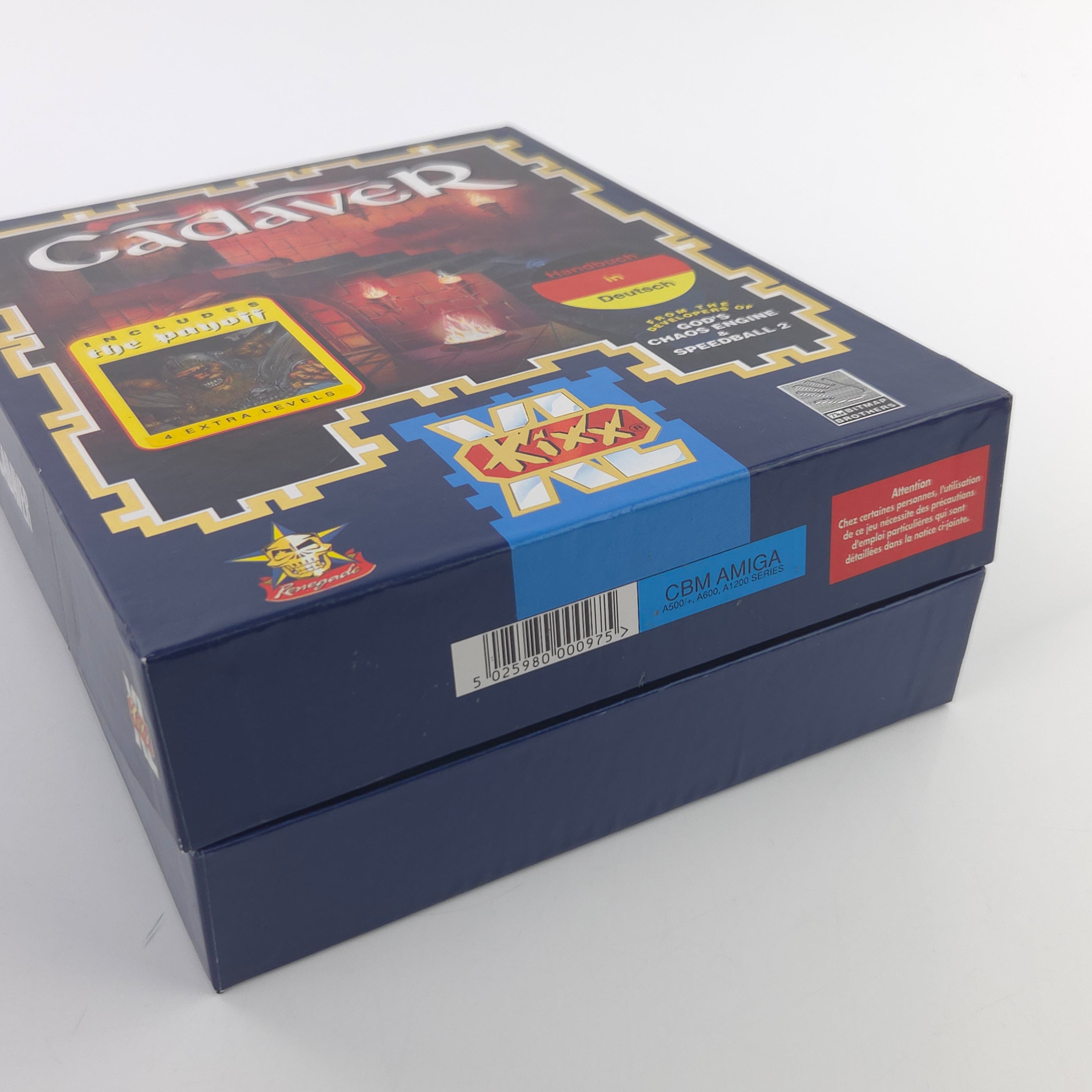 Amiga Spiel Cadaver Kixx XL Big Box OVP PAL Diskette