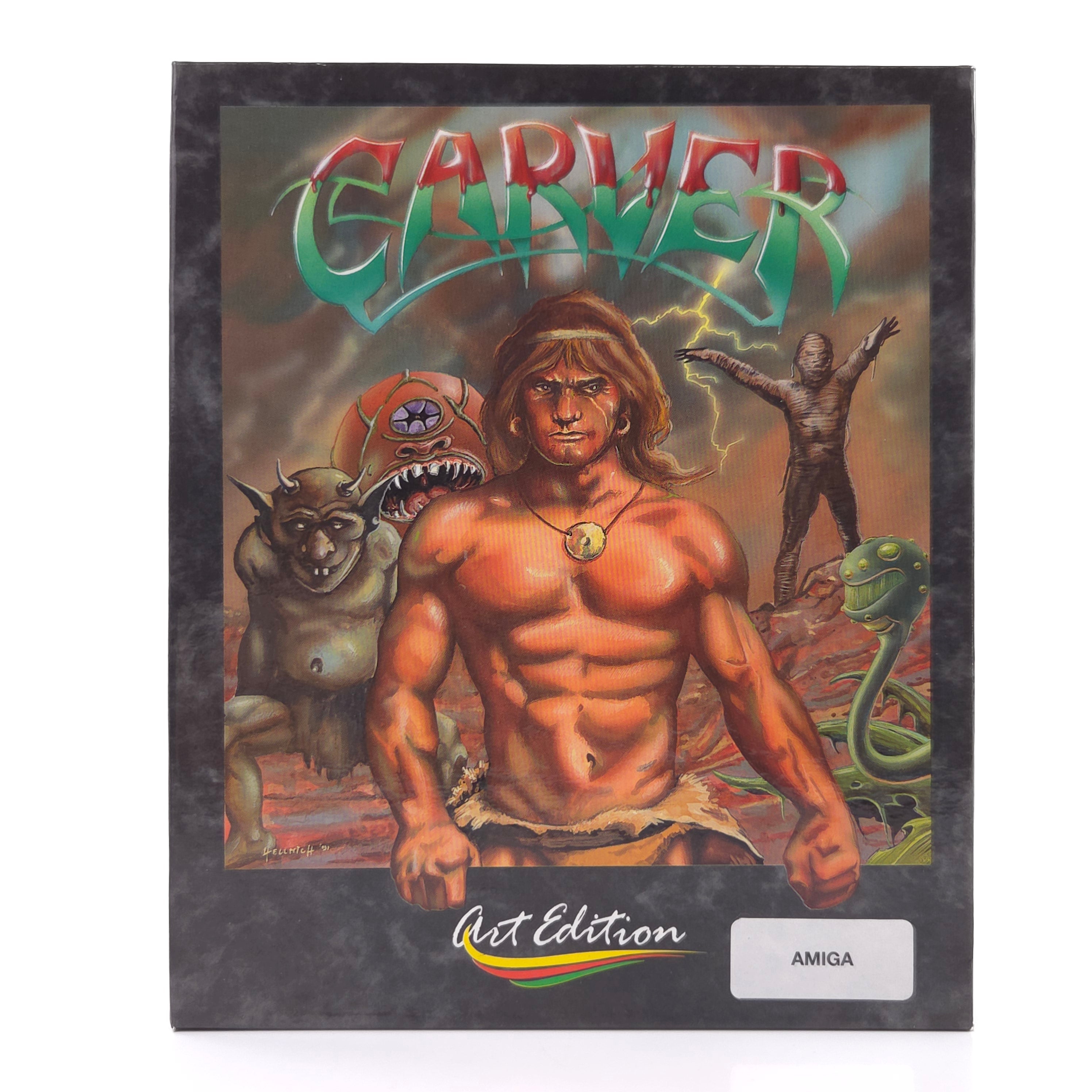 Commodore Amiga Spiel – Carver (OVP CIB PAL)