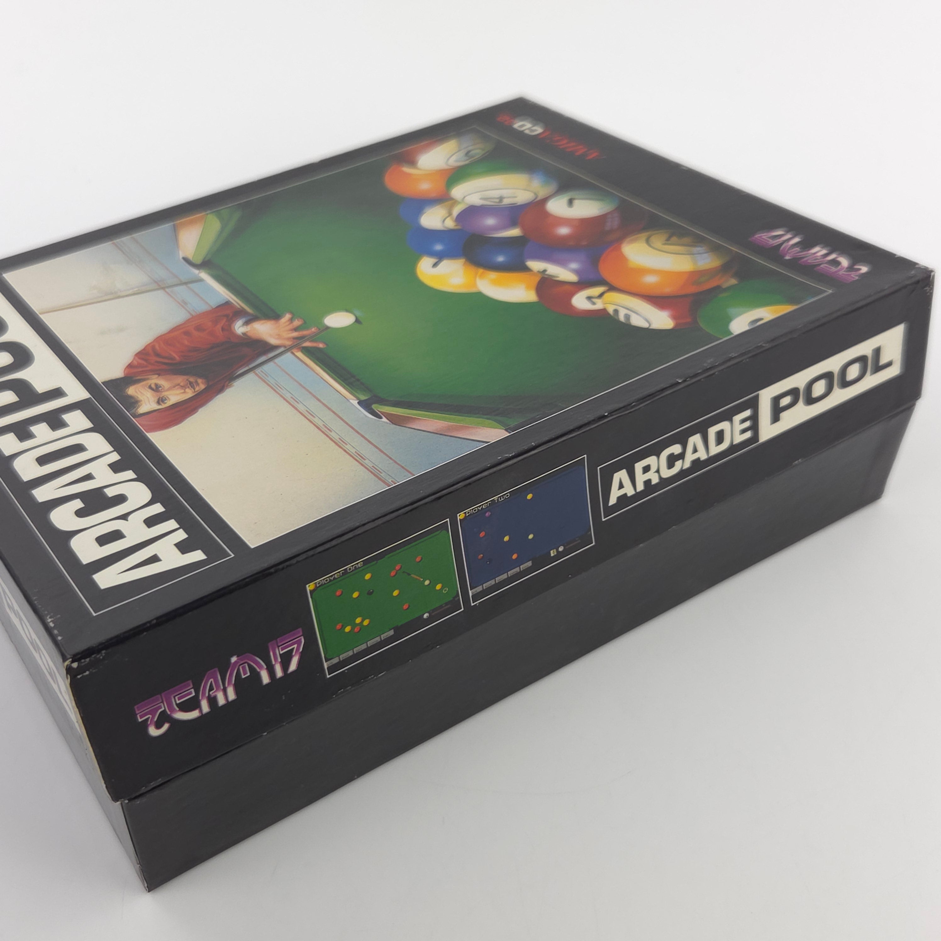 Amiga CD32 Spiel Arcade Pool Team17 Big Box OVP PAL