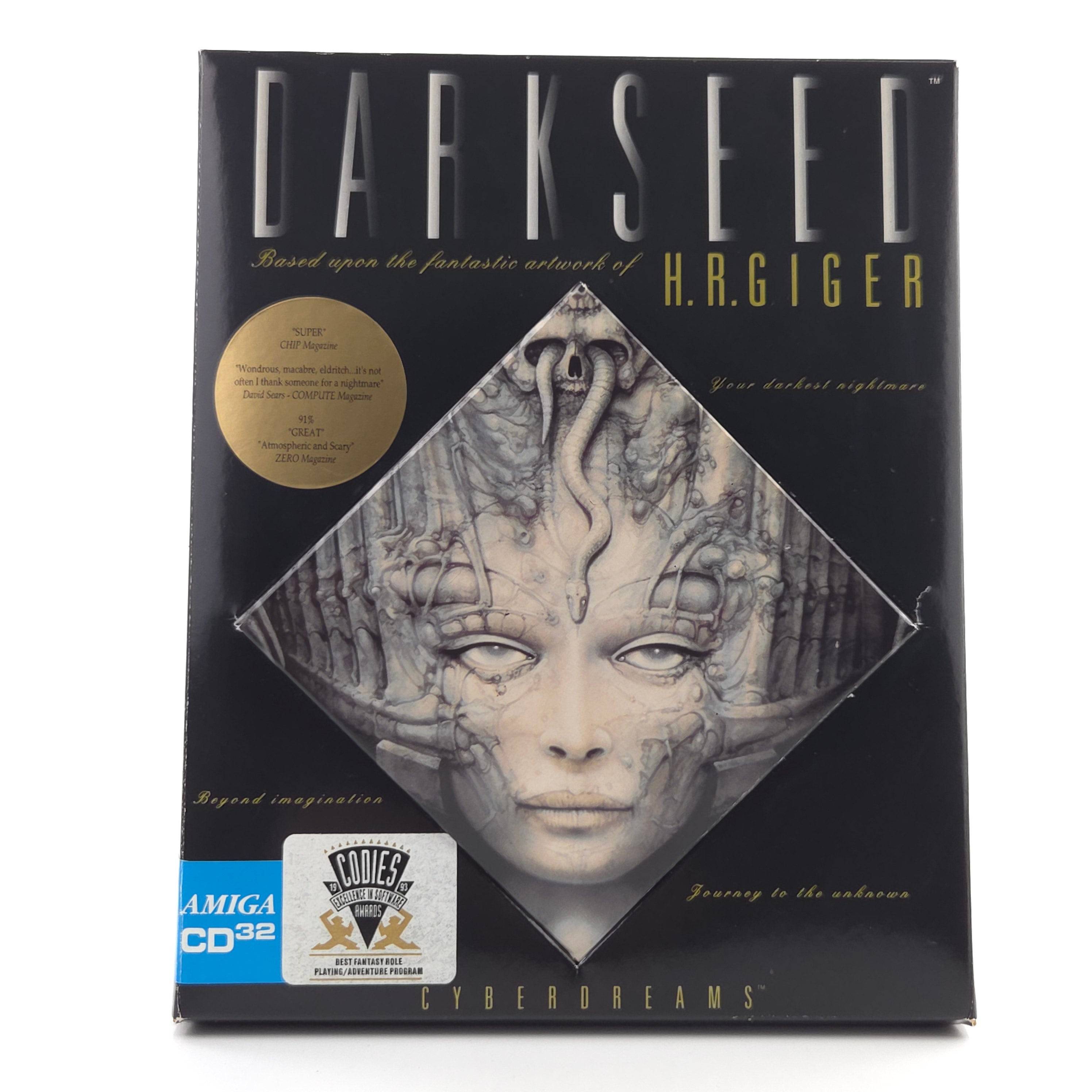 Amiga CD32 Spiel Darkseed Big Box OVP PAL Cyberdreams