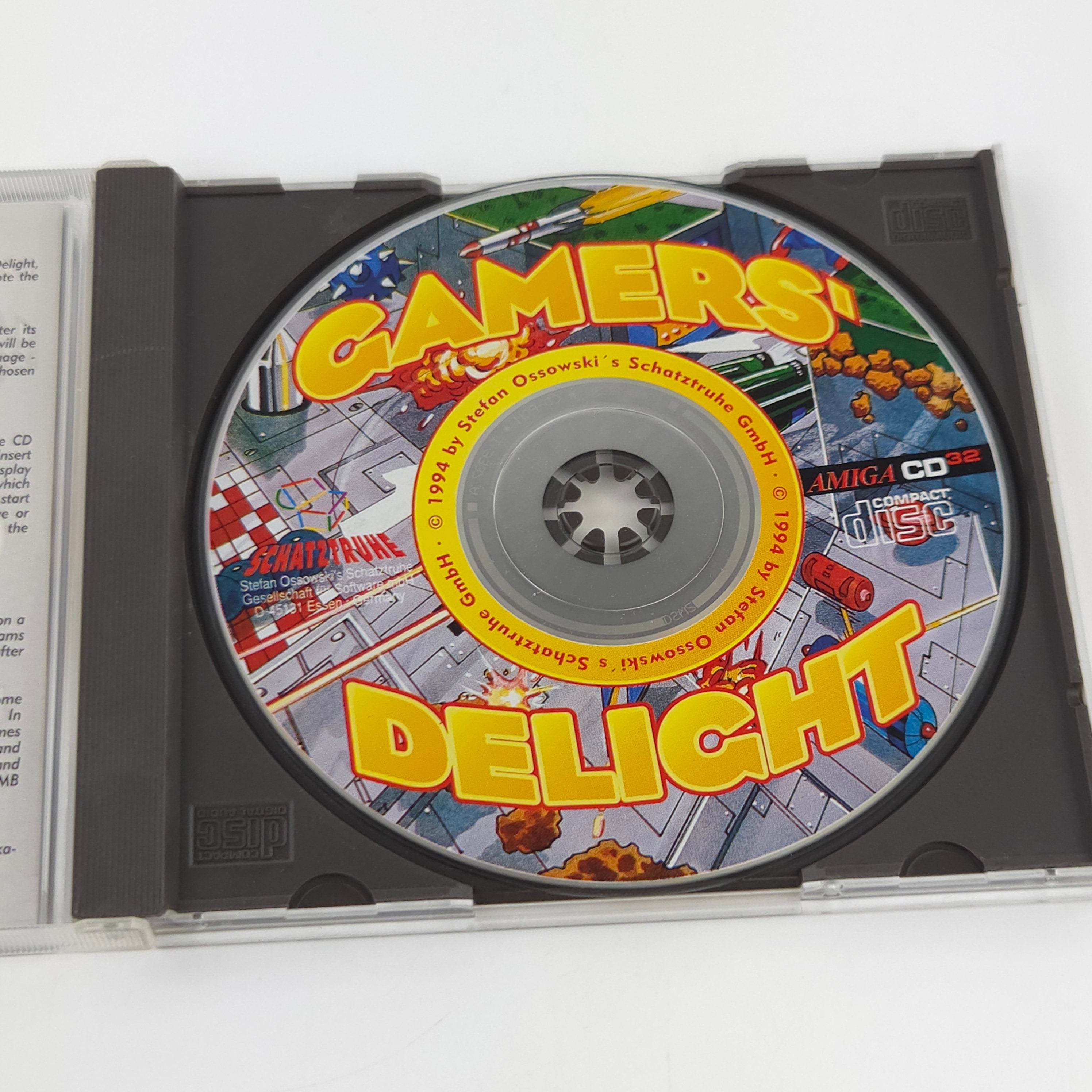 Commodore Amiga CD32 Spiel – Gamers Delight OVP PAL