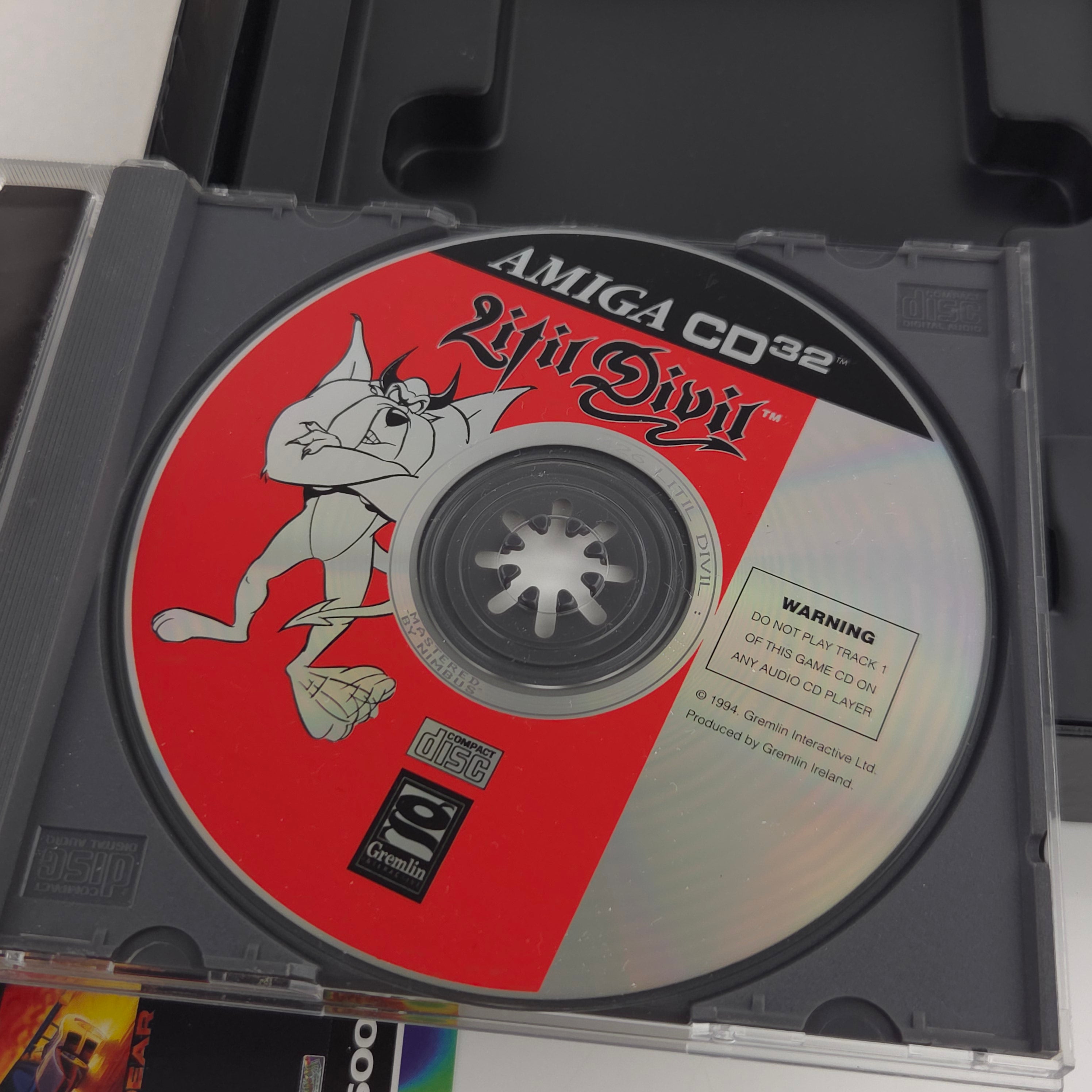 Amiga CD32 Spiel Litil Divil Big Box OVP PAL Gremlin