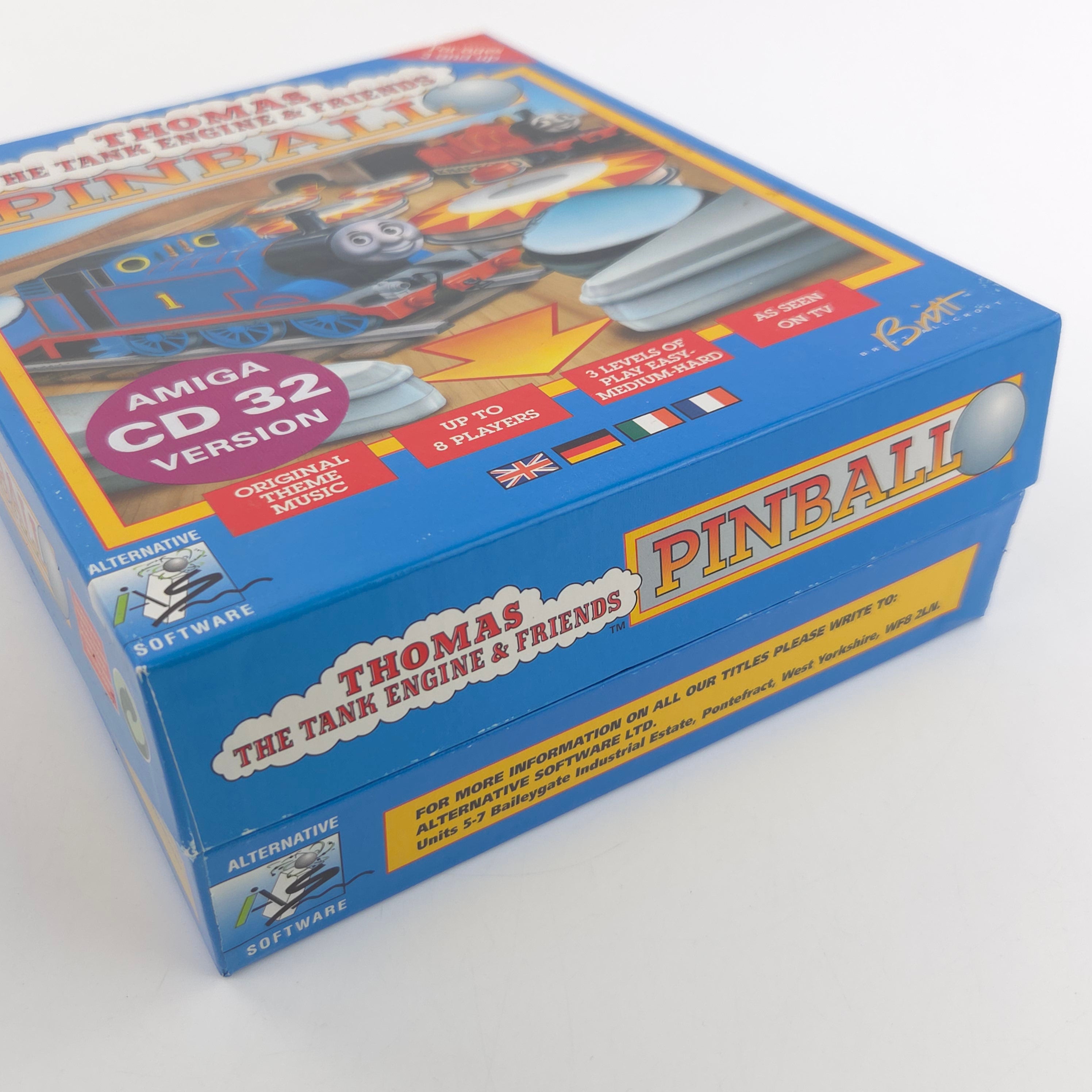 Amiga CD32 Spiel Thomas Tank Engine Pinball OVP PAL
