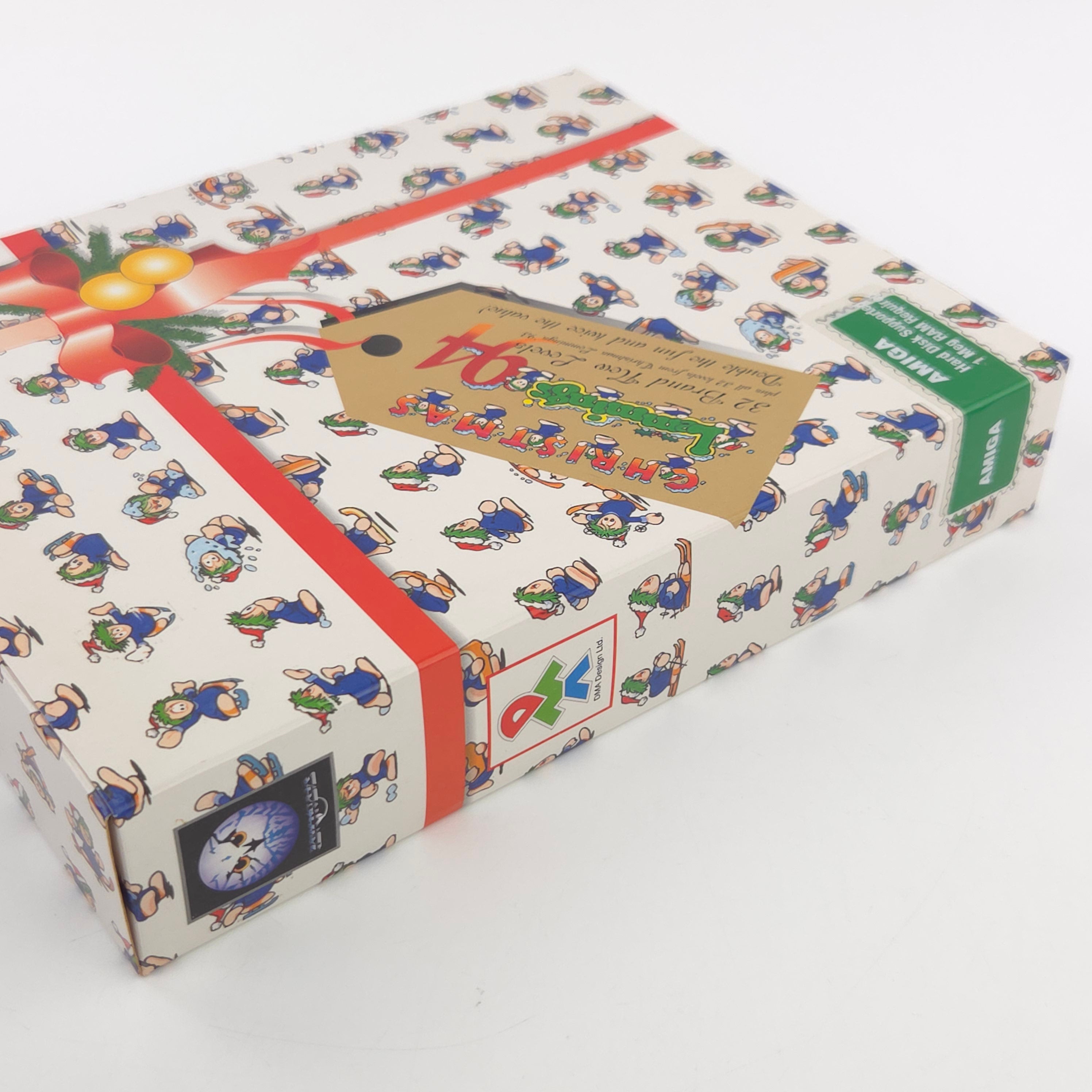 Amiga Spiel Christmas Lemmings 94 Big Box OVP PAL Disk