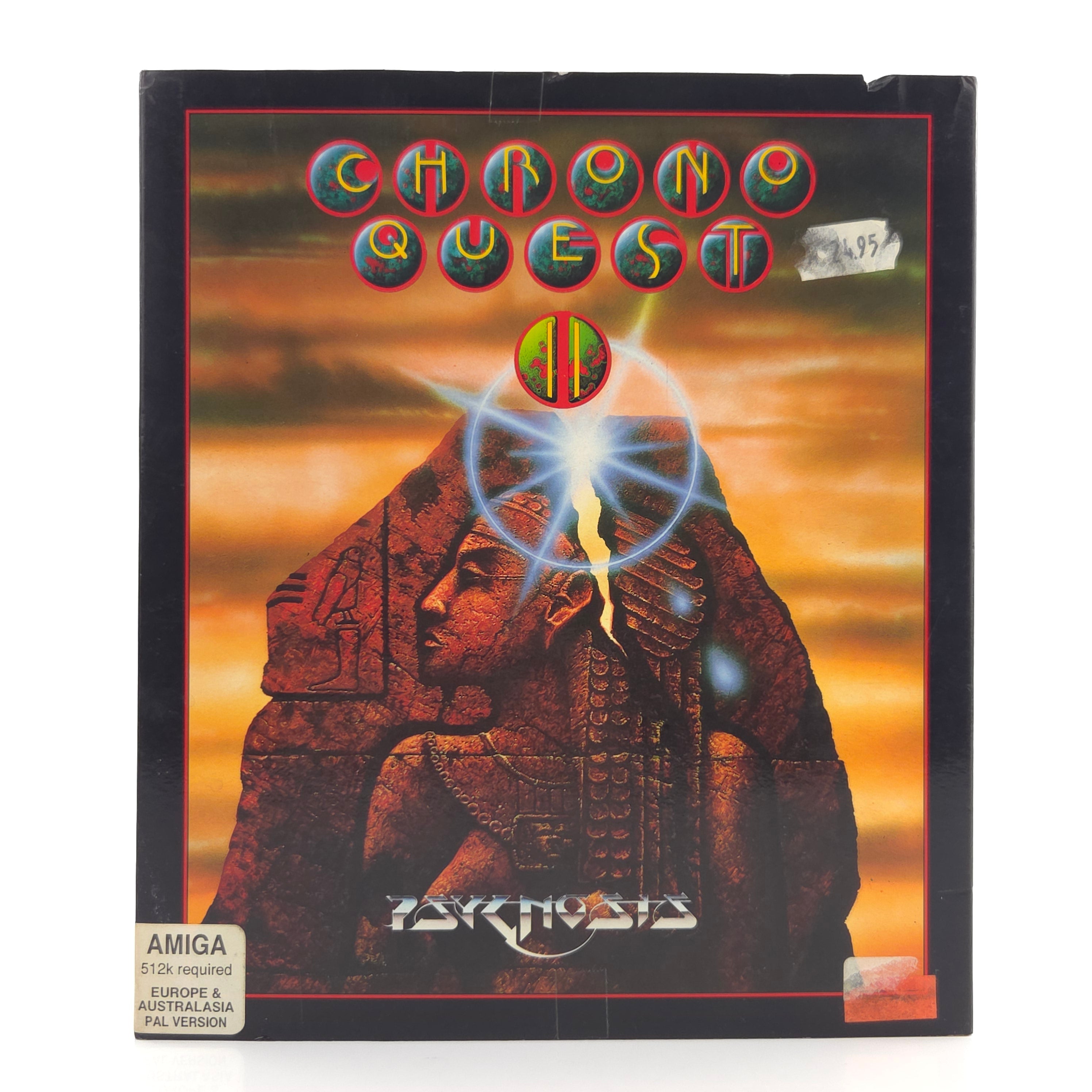 Commodore Amiga Spiel Chrono Quest II Big Box OVP PAL