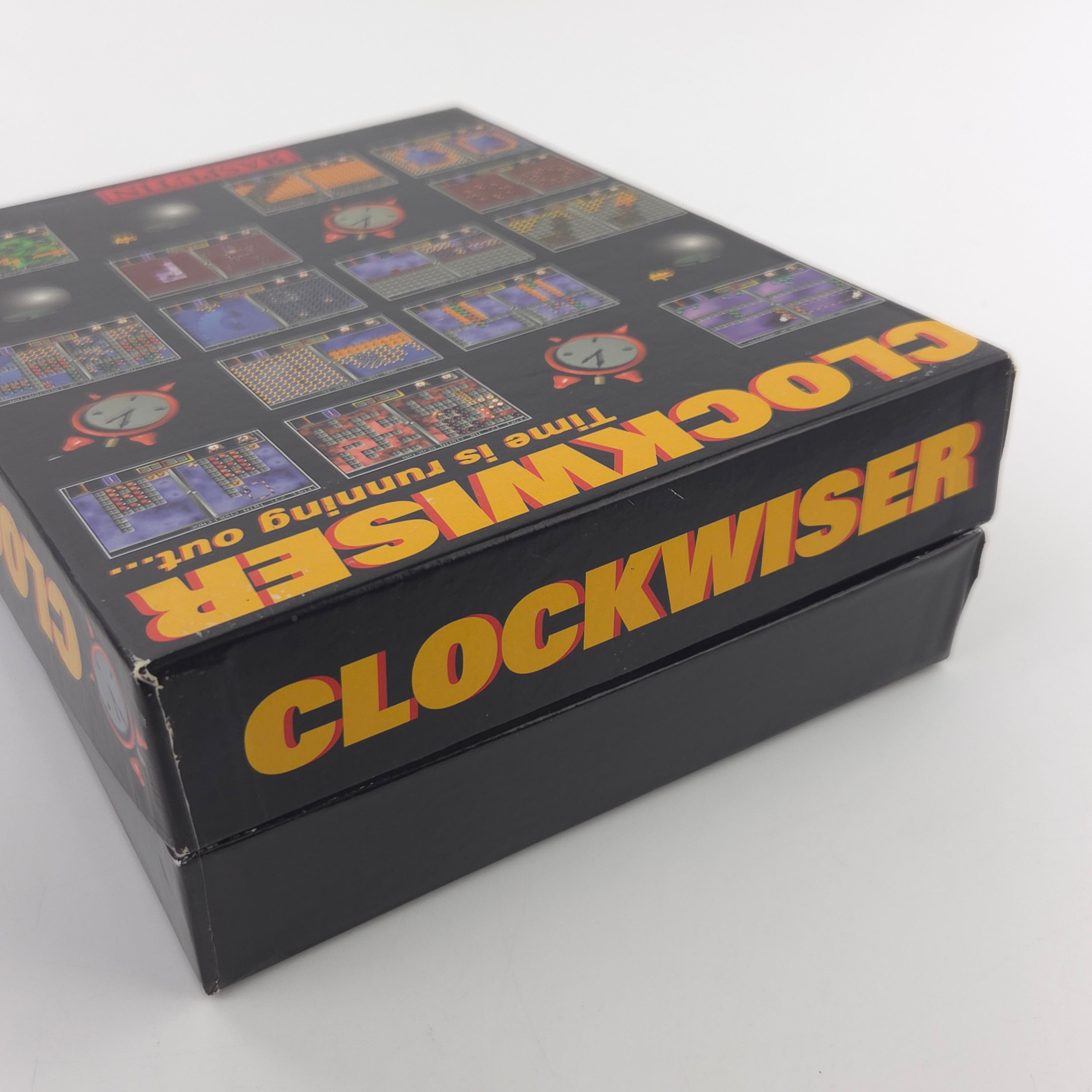 Commodore Amiga Spiel Clockwiser Big Box OVP PAL 1994