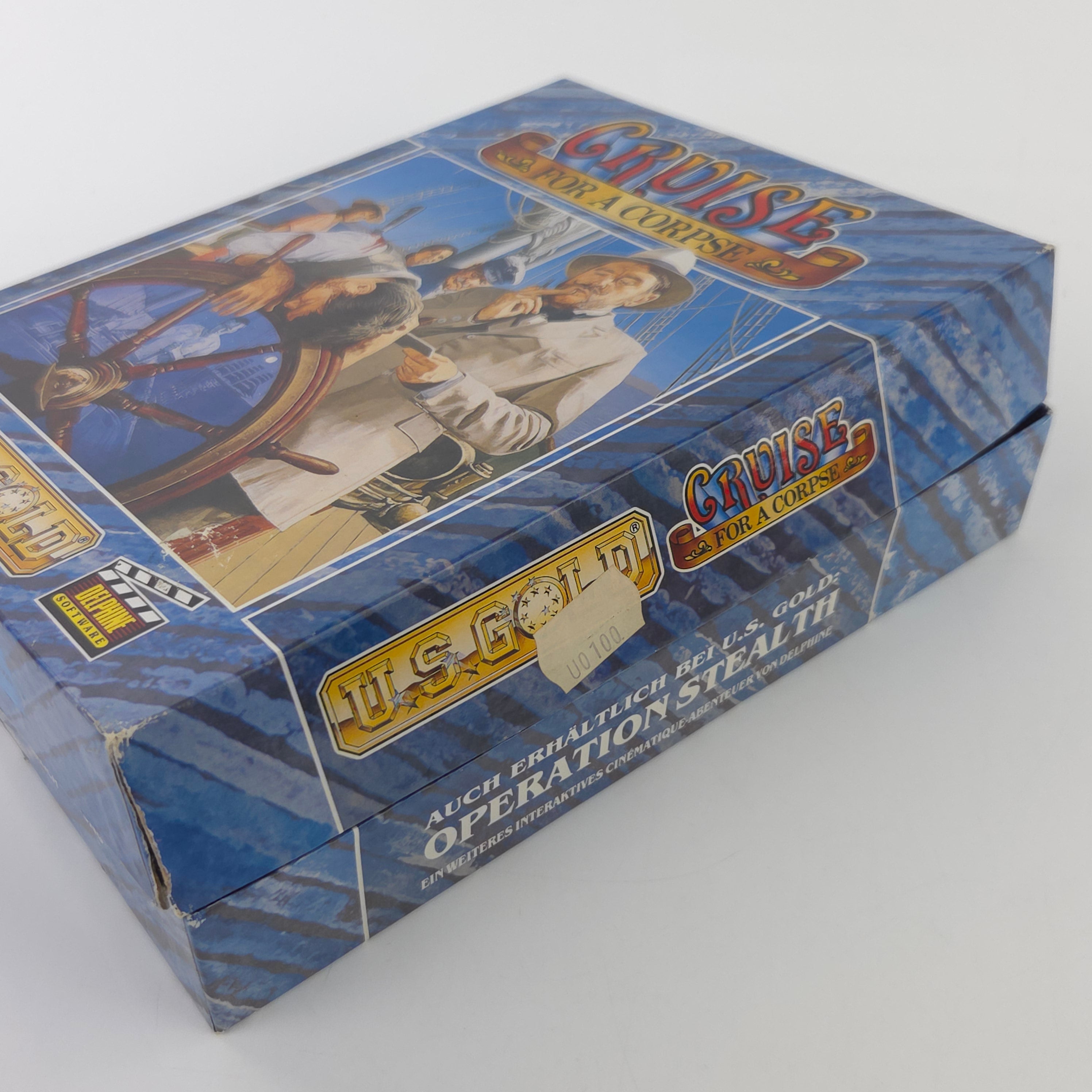Amiga Spiel Cruise for a Corpse Big Box OVP CBM Diskette