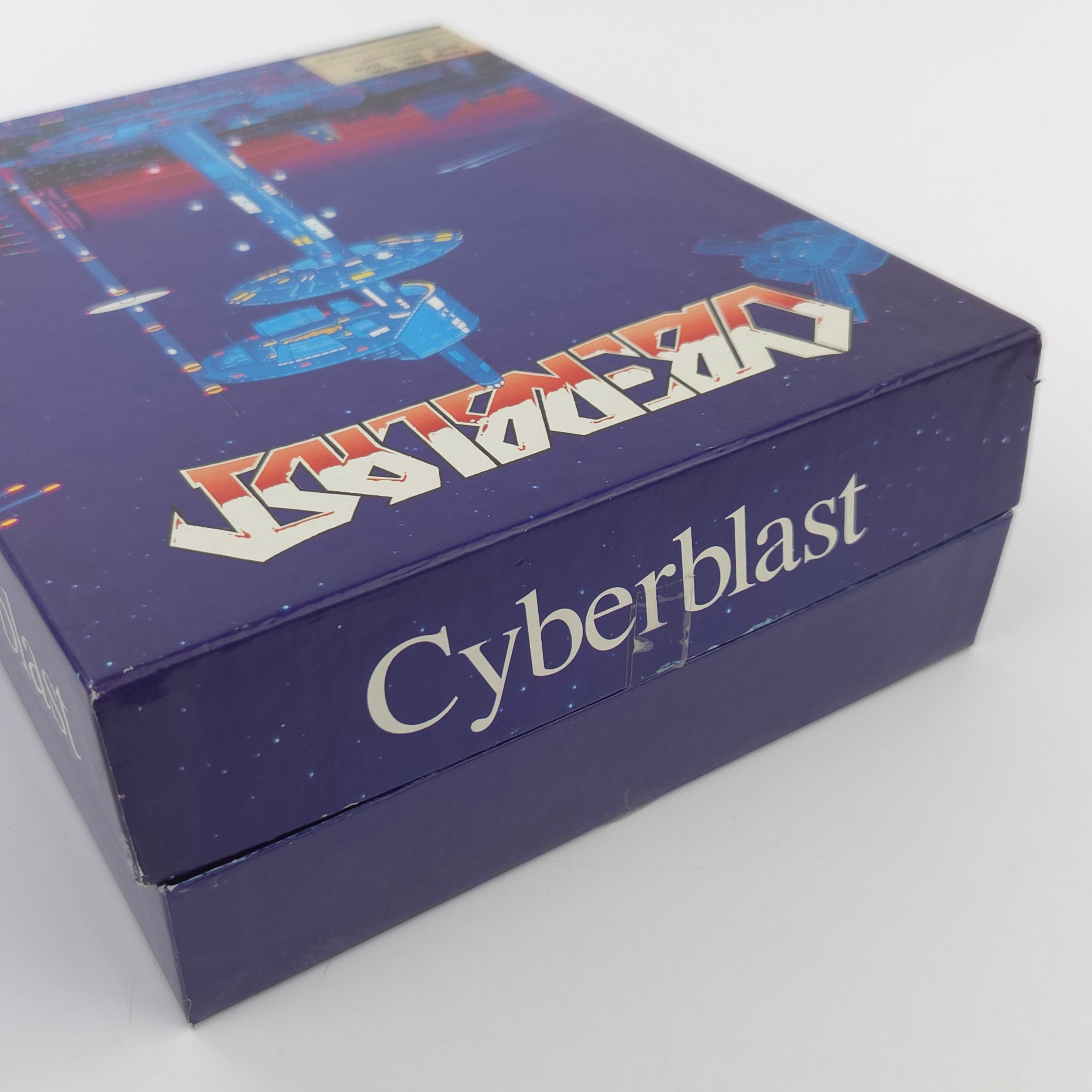 Amiga Spiel Cyberblast Big Box OVP PAL Innerprise CBM