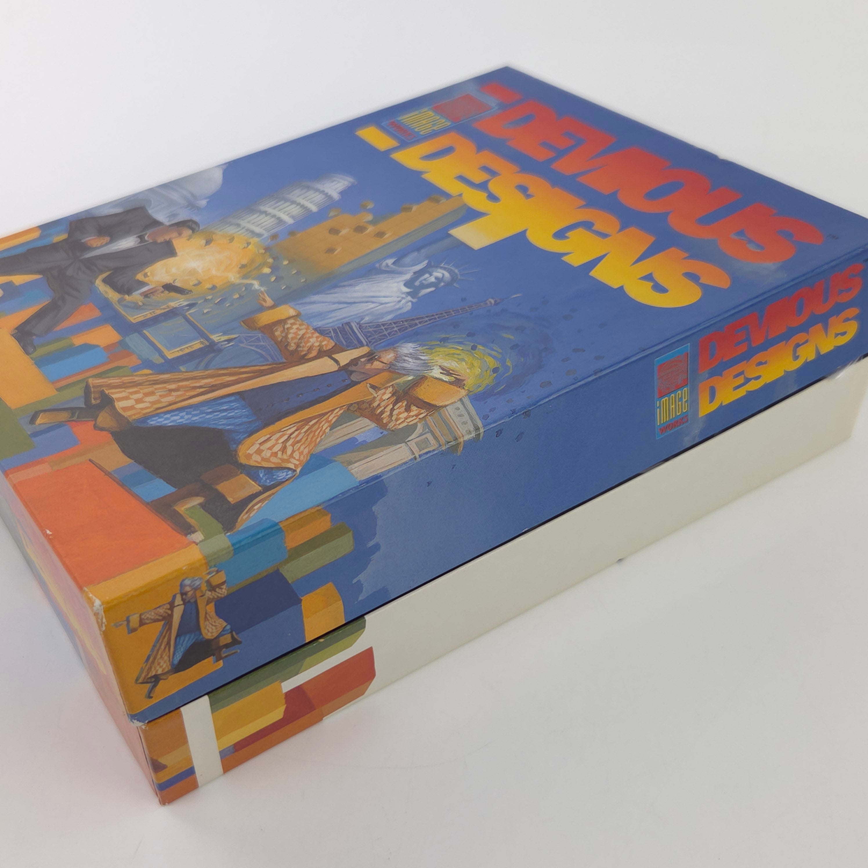 Amiga Spiel Devious Designs Big Box OVP Diskette PAL