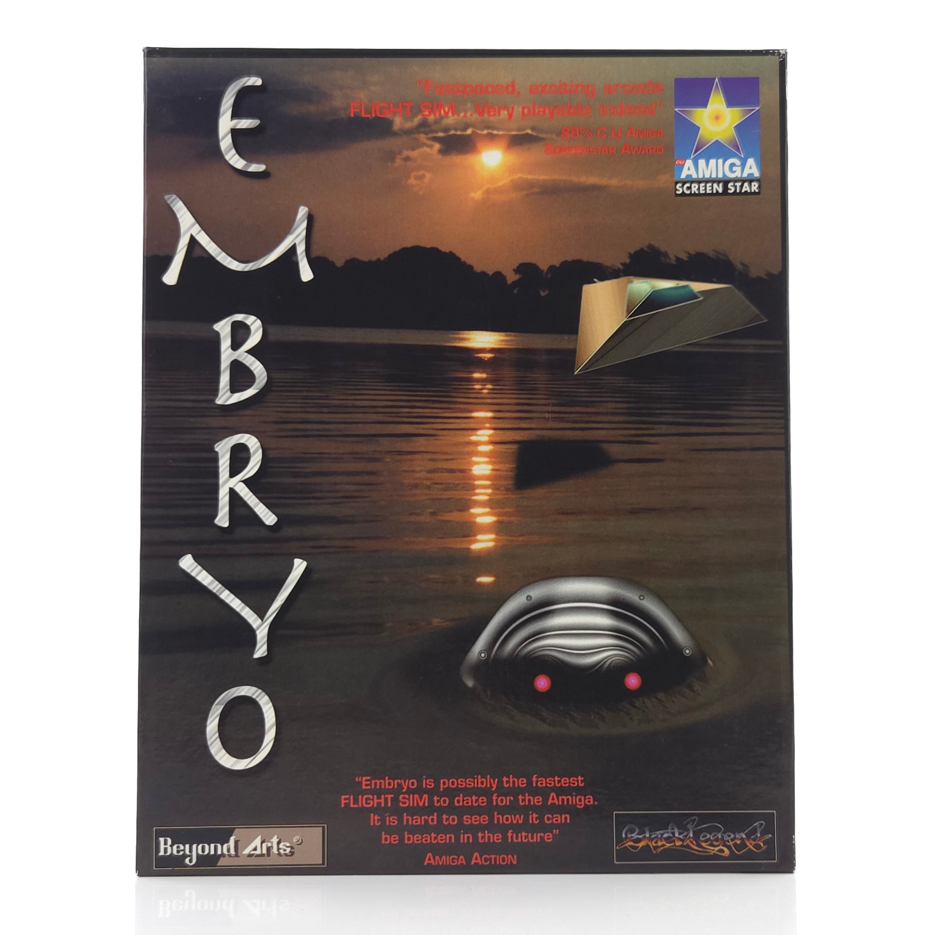 Commodore Amiga Spiel Embryo Big Box OVP PAL 1994 CBM